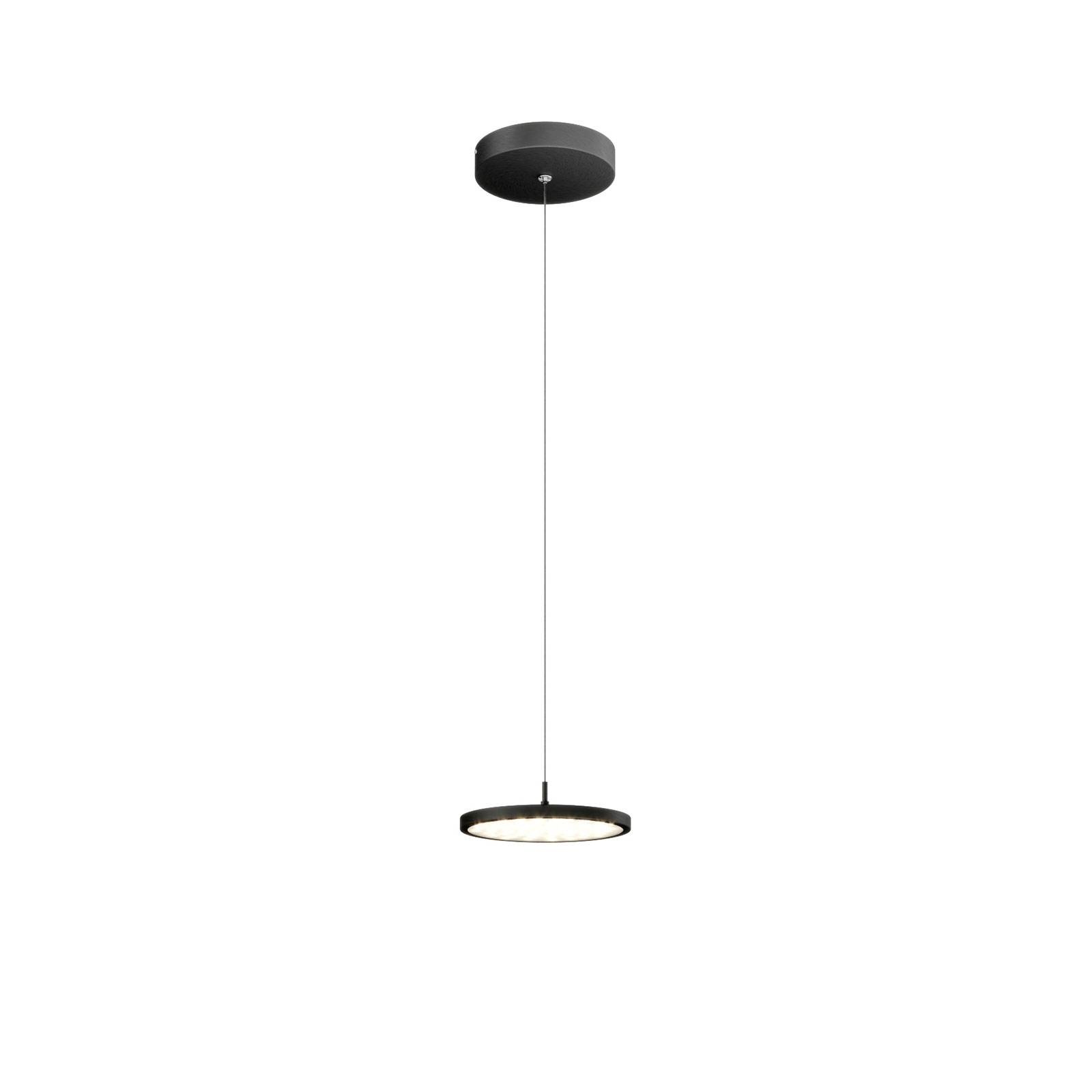 Rothfels Gion LED függő lámpa 1 izzós alu / fekete