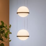 Vibia Palma 3726 lampa wisząca LED 2-pkt., grafit