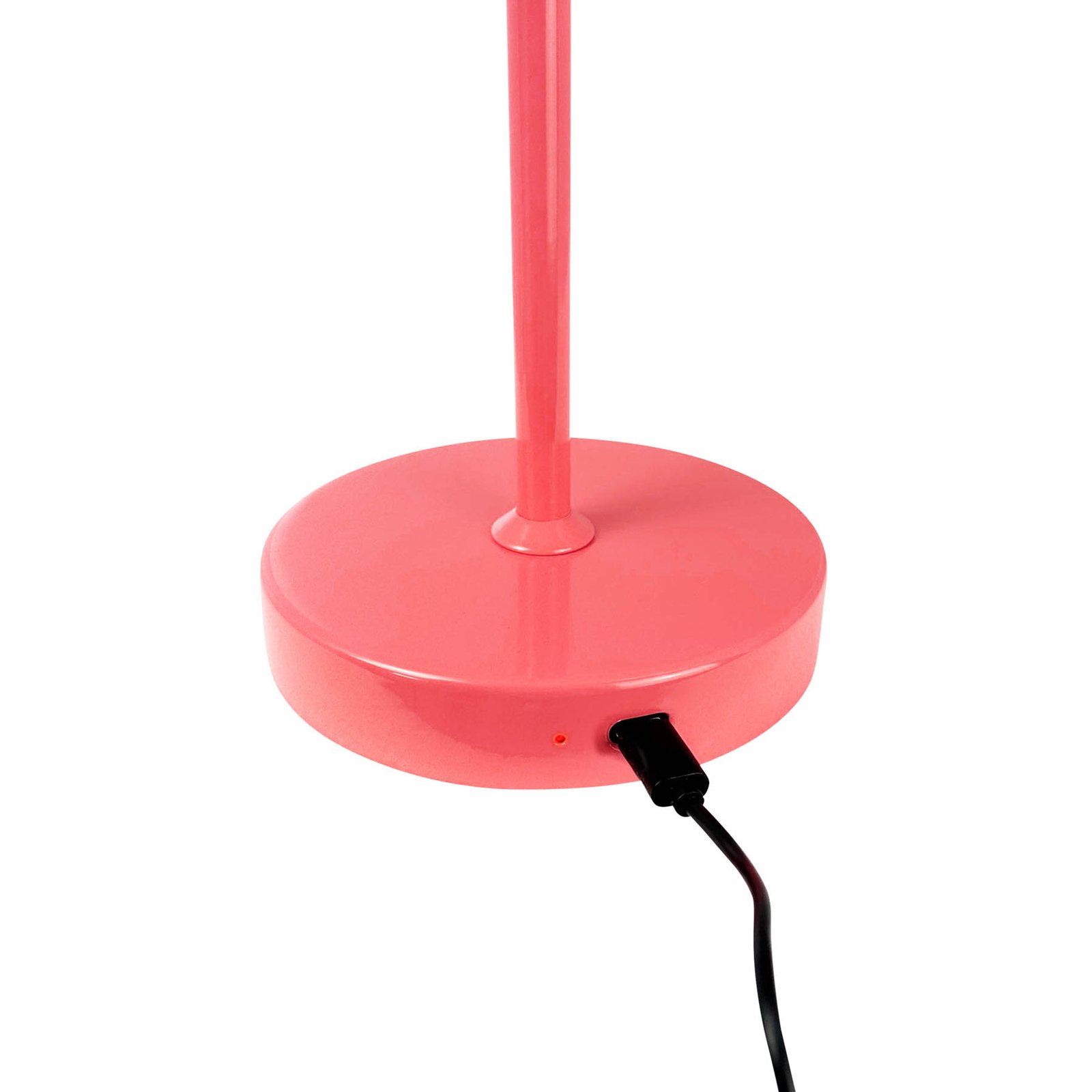 Dyberg Larsen Stockholm rechargeable table lamp, melon red