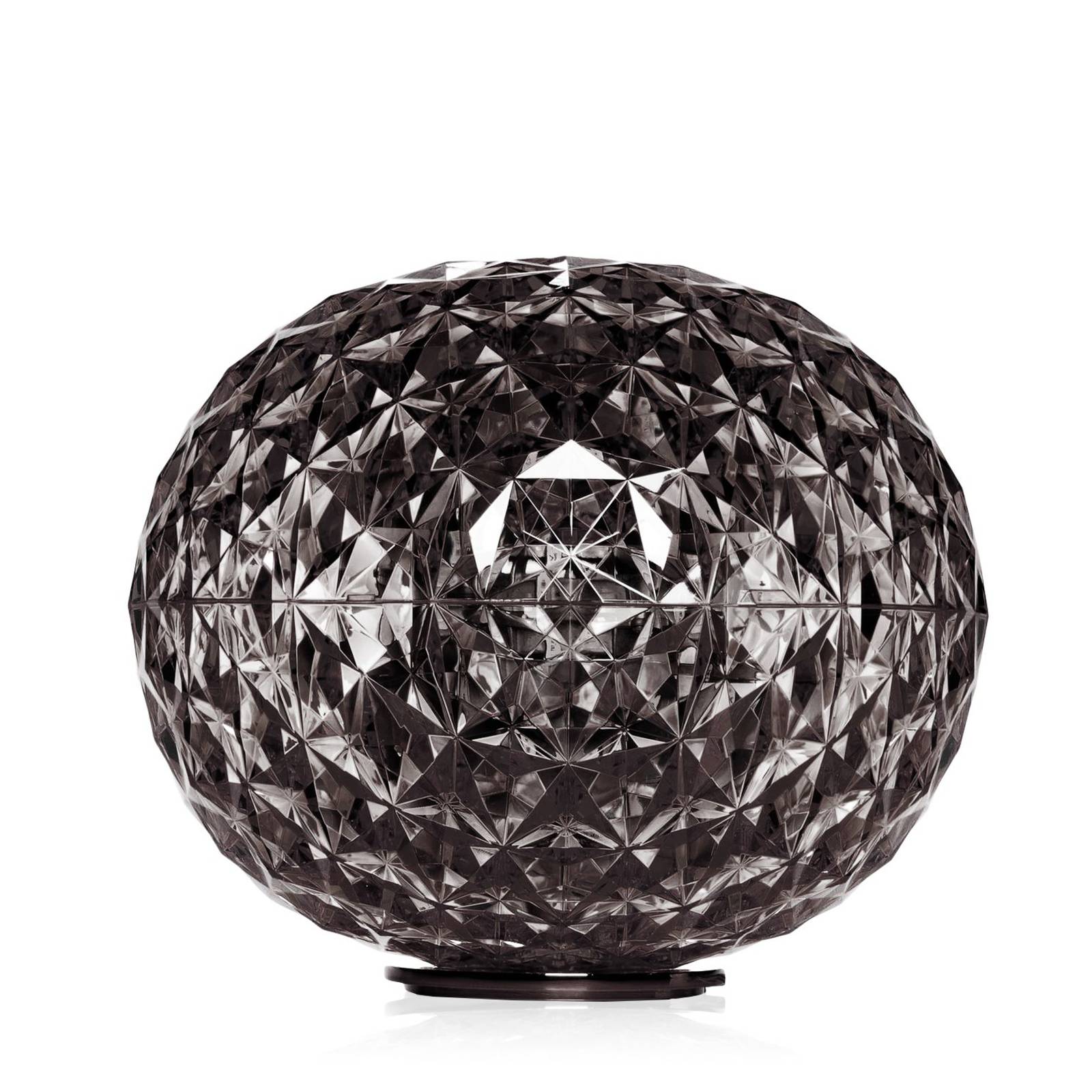 Kartell Planet LED-Tischleuchte Kugel, rauchgrau