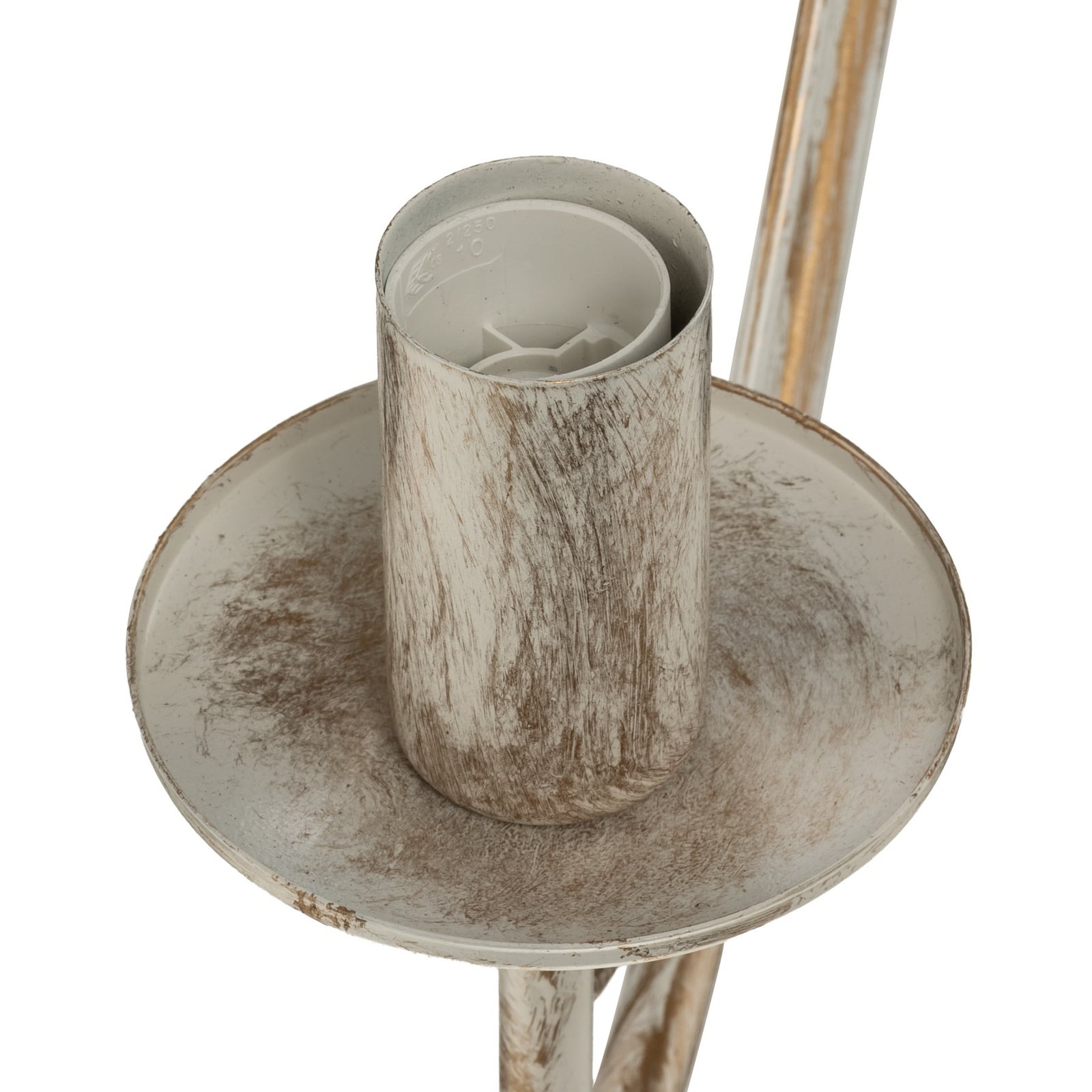 Ljuskrona Malbo, vitguld, metall, 8 lampor, E14