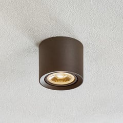 Plafón LED Fedler dim to warm, negro