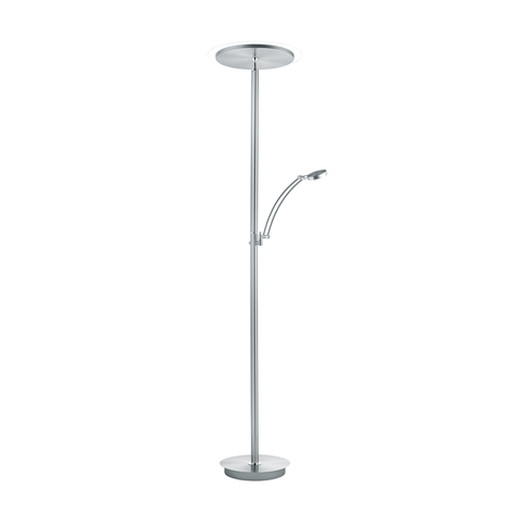 B-Leuchten Honey Deckenfluter mit Leselampe, CCT