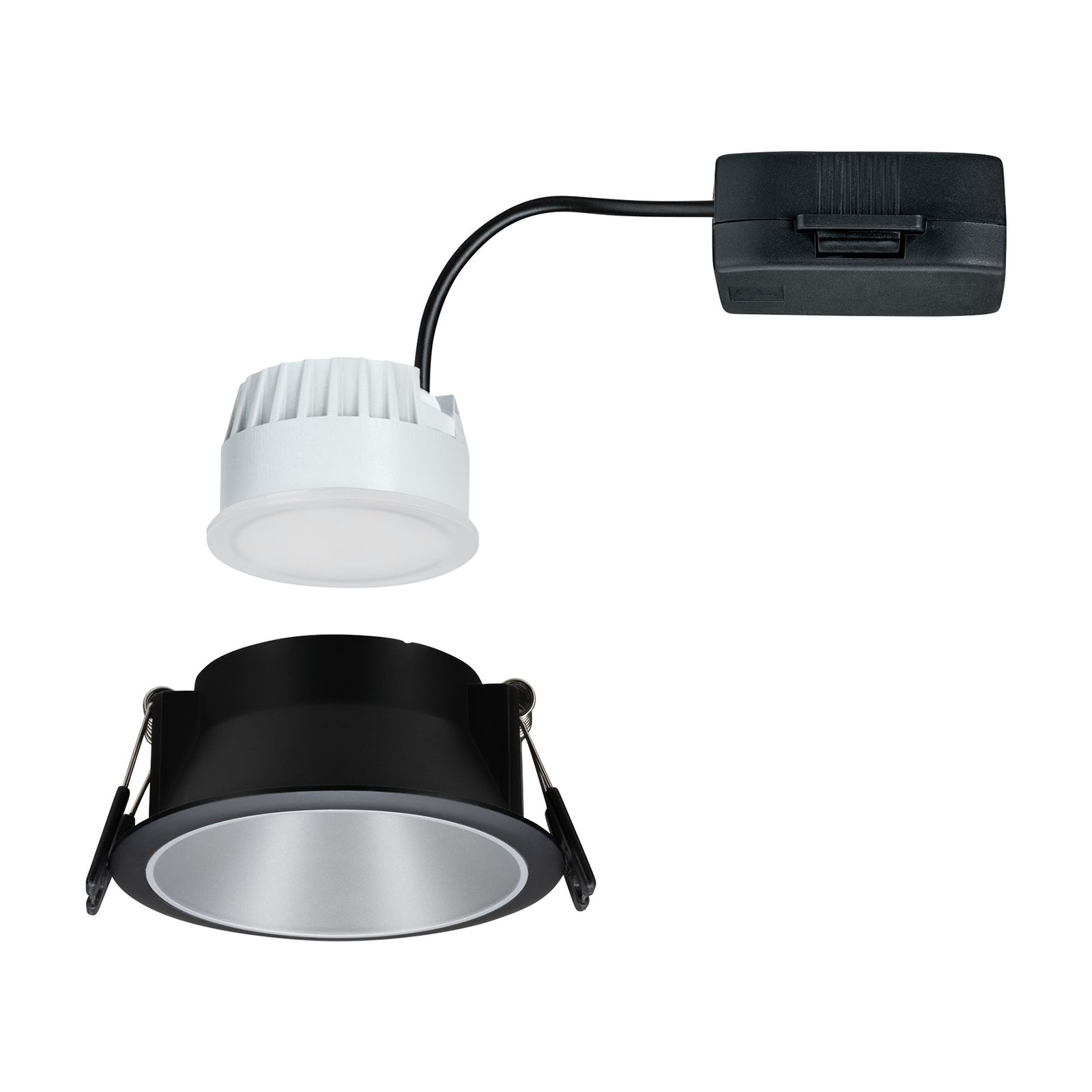 Paulmann Cole LED-Spotlight, silber-schwarz