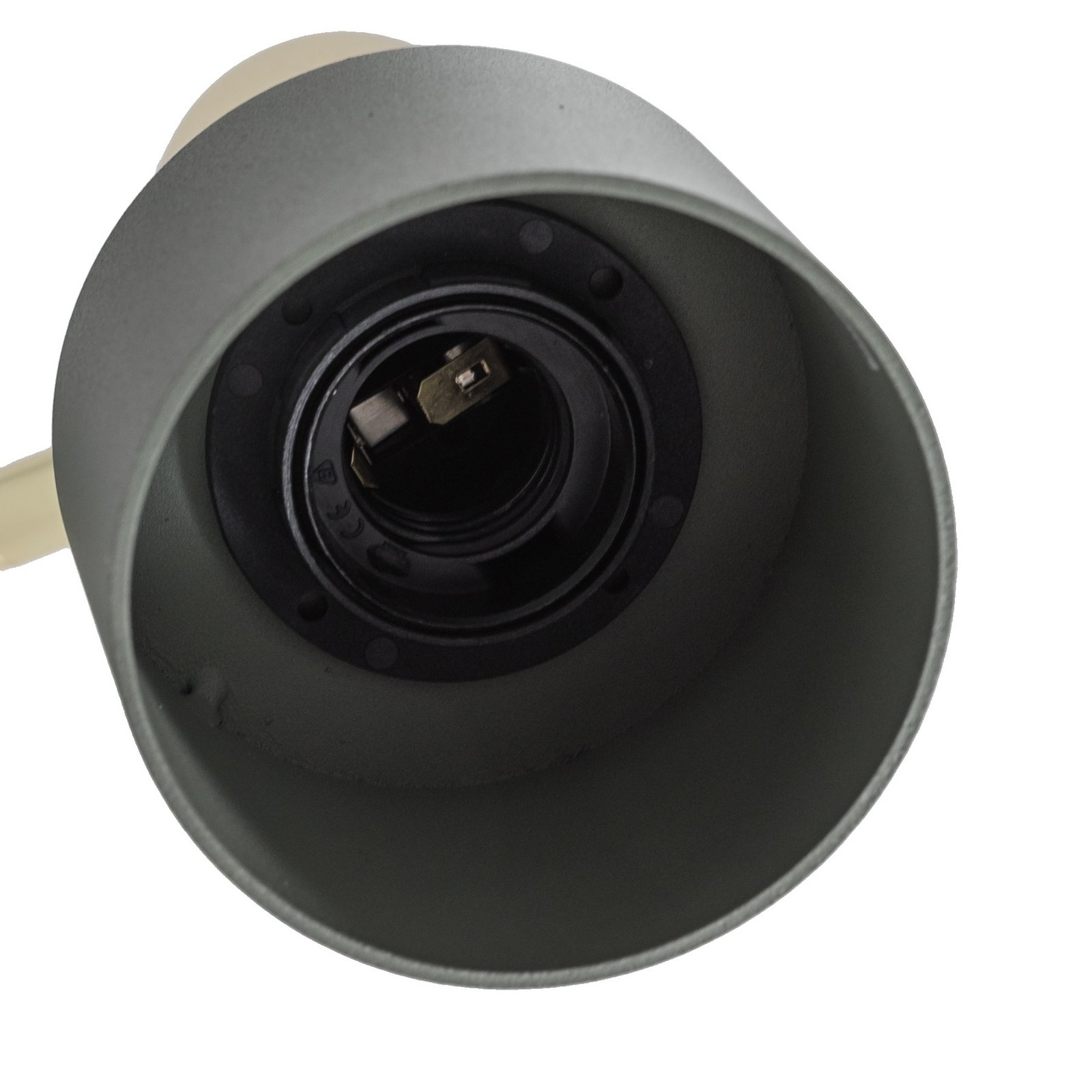 Wandspot Destin, 1-lamp groen/messing