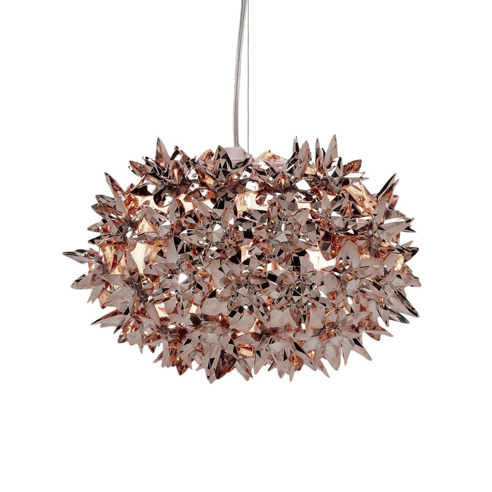 Kartell Bloom S2 G9 LED-hængelampe, bronze