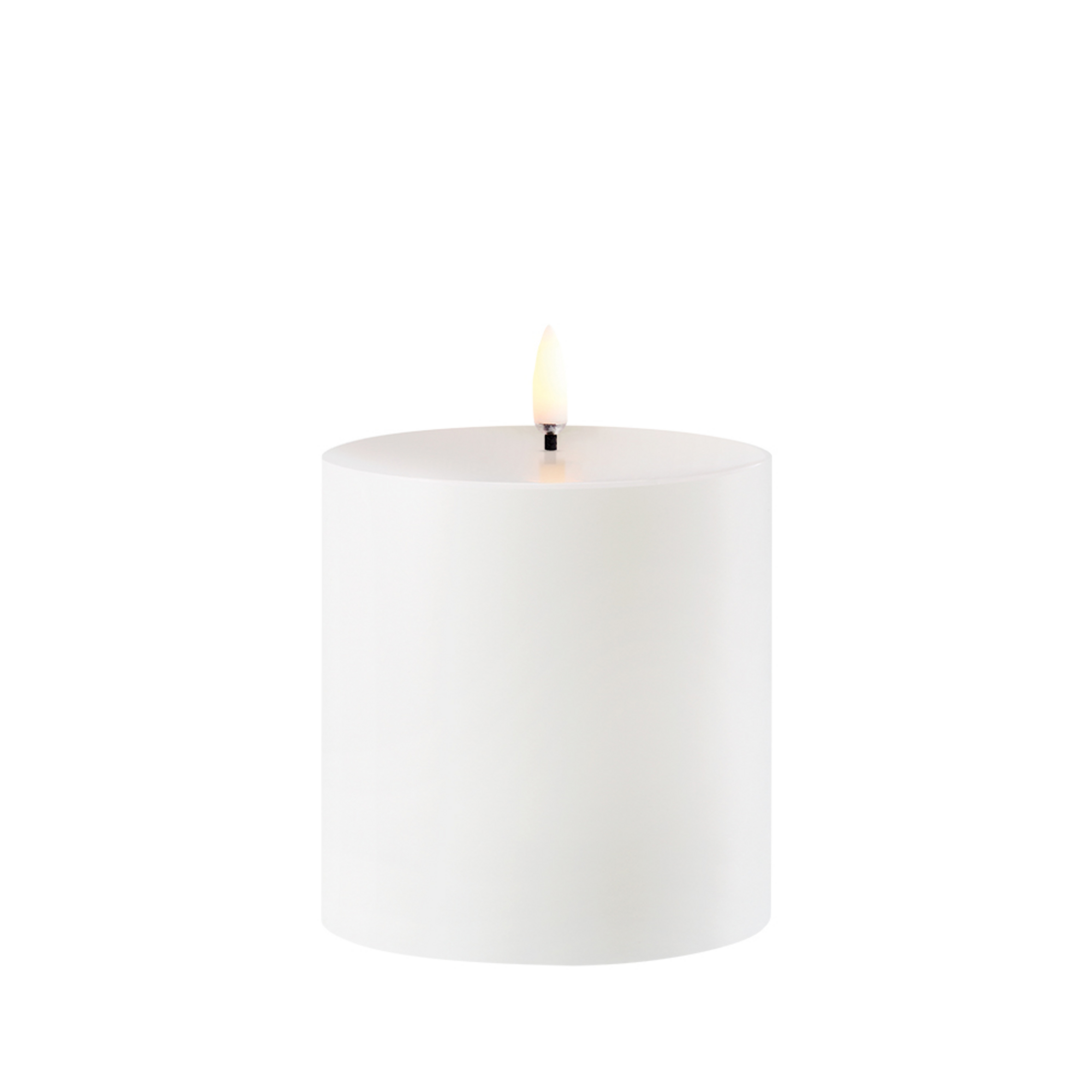 Outdoor Bougie Pilier LED 8,4x10 cm Blanc - Uyuni Lighting