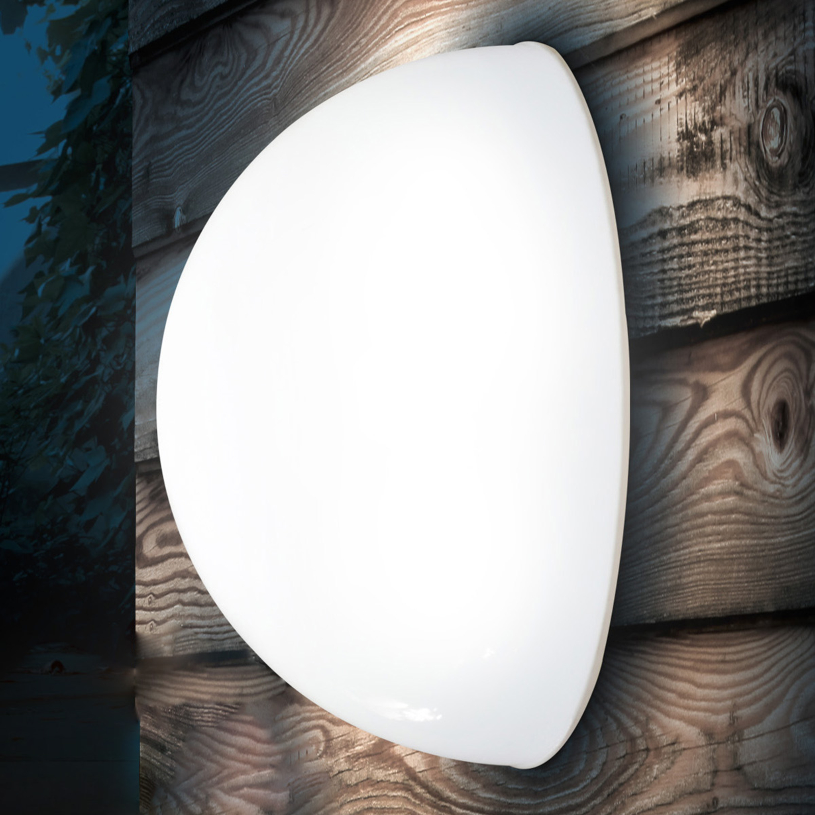Globo Skøn solcelle væglampe Novato - udendørslamper