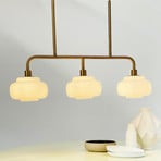 Viseća lampa Dyberg Larsen Ossett, brončana boja, duljina 80 cm