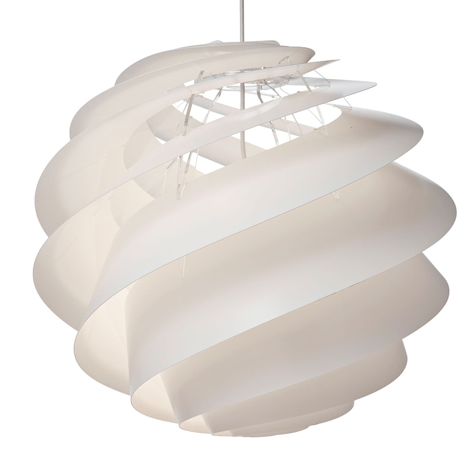 LE KLINT Swirl 3 Large - viseća lampa u bijeloj boji