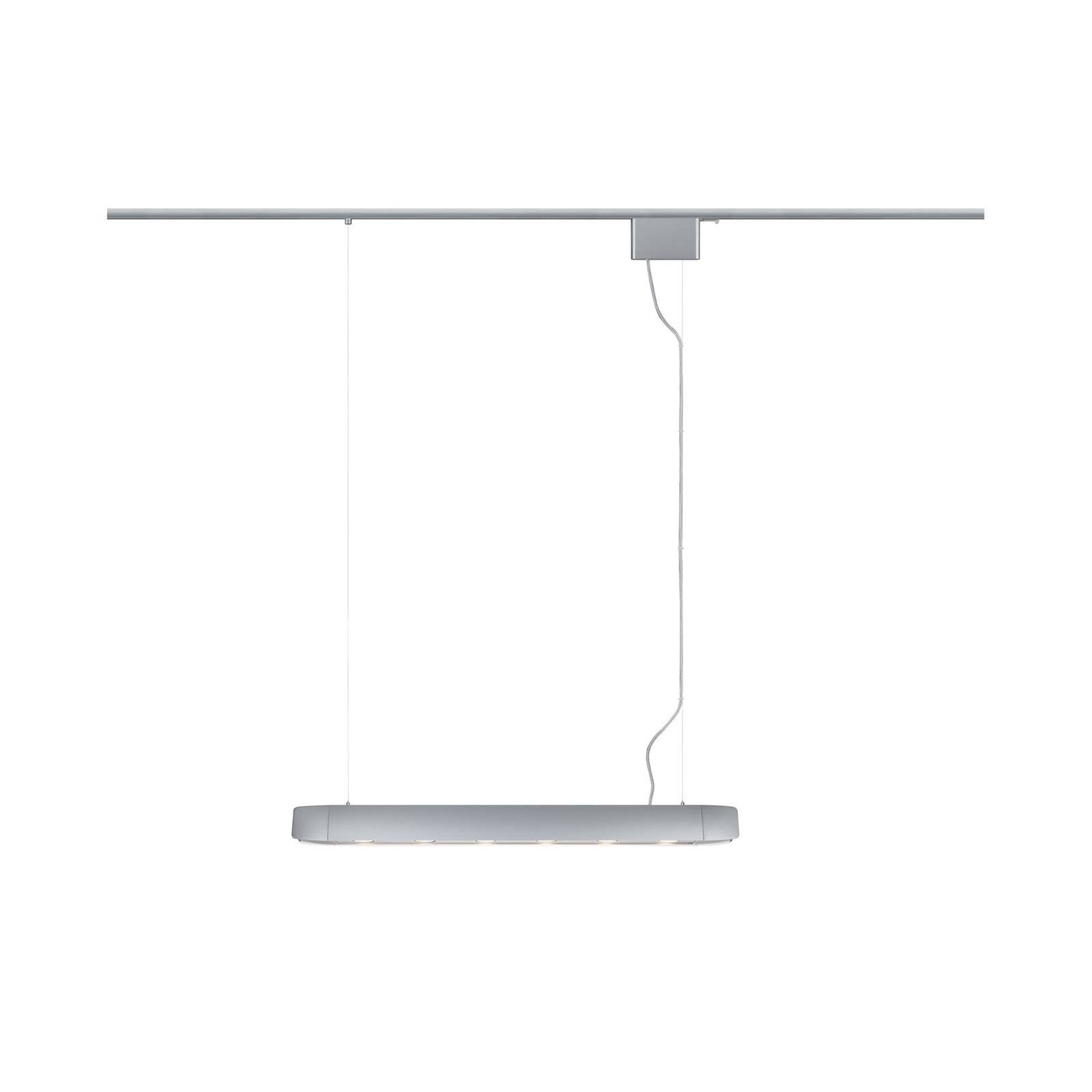 Paulmann URail Barre pendant lamp chrome, linkable Paulmann URail Barre pendant lamp chrome, linkable
