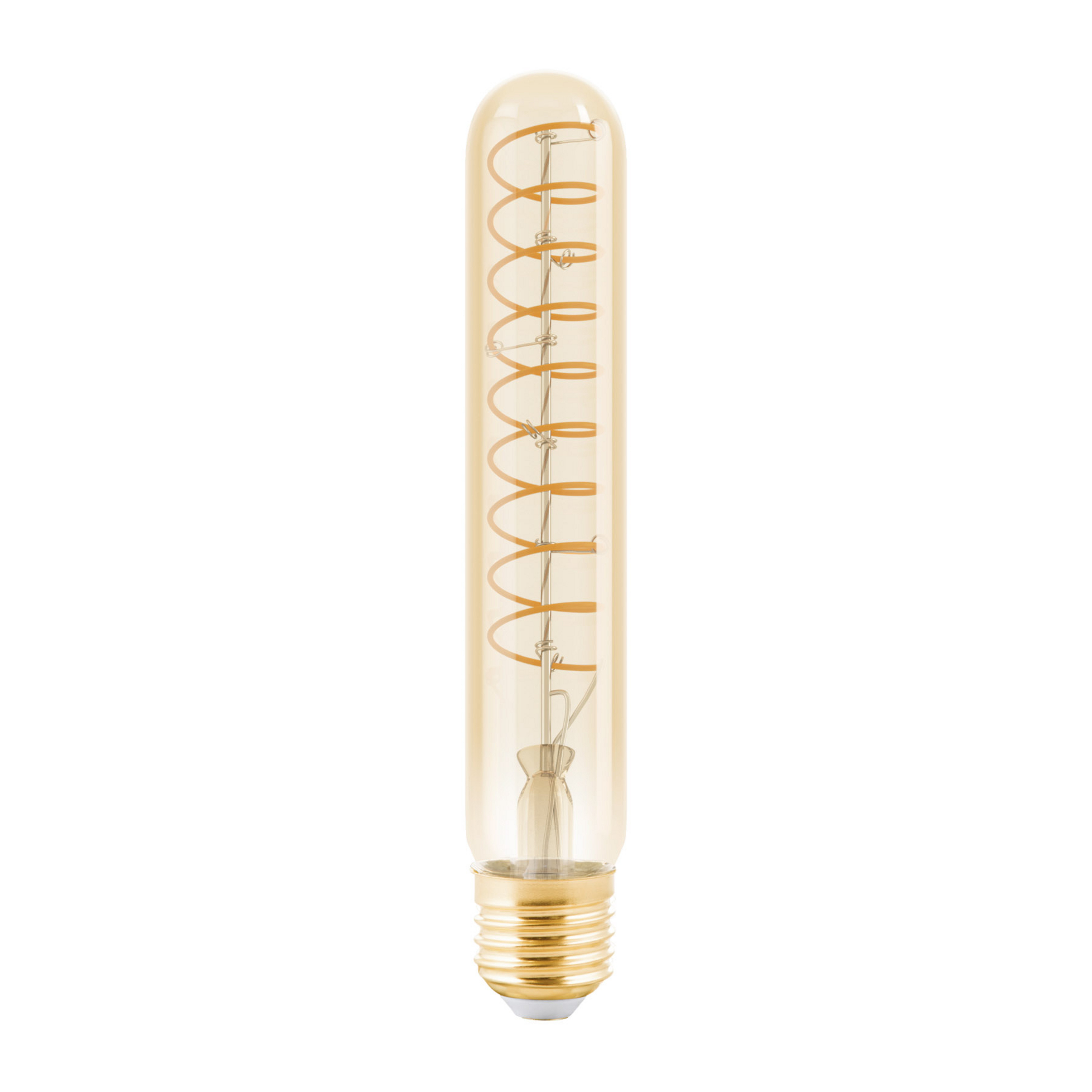LED-Röhrenlampe E27 4W T30 1.600K Filament amber