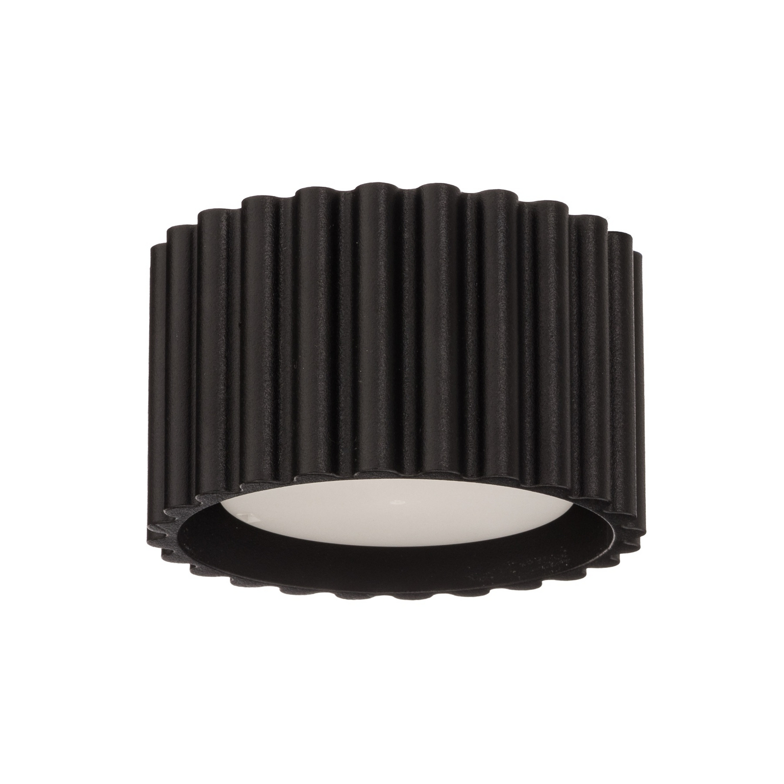 Taklampe Aura 1, svart, 1 lyskilde, Ø 10 cm, GX53 Taklampe Aura 1, svart, 1 lyskilde, Ø 10 cm, GX53