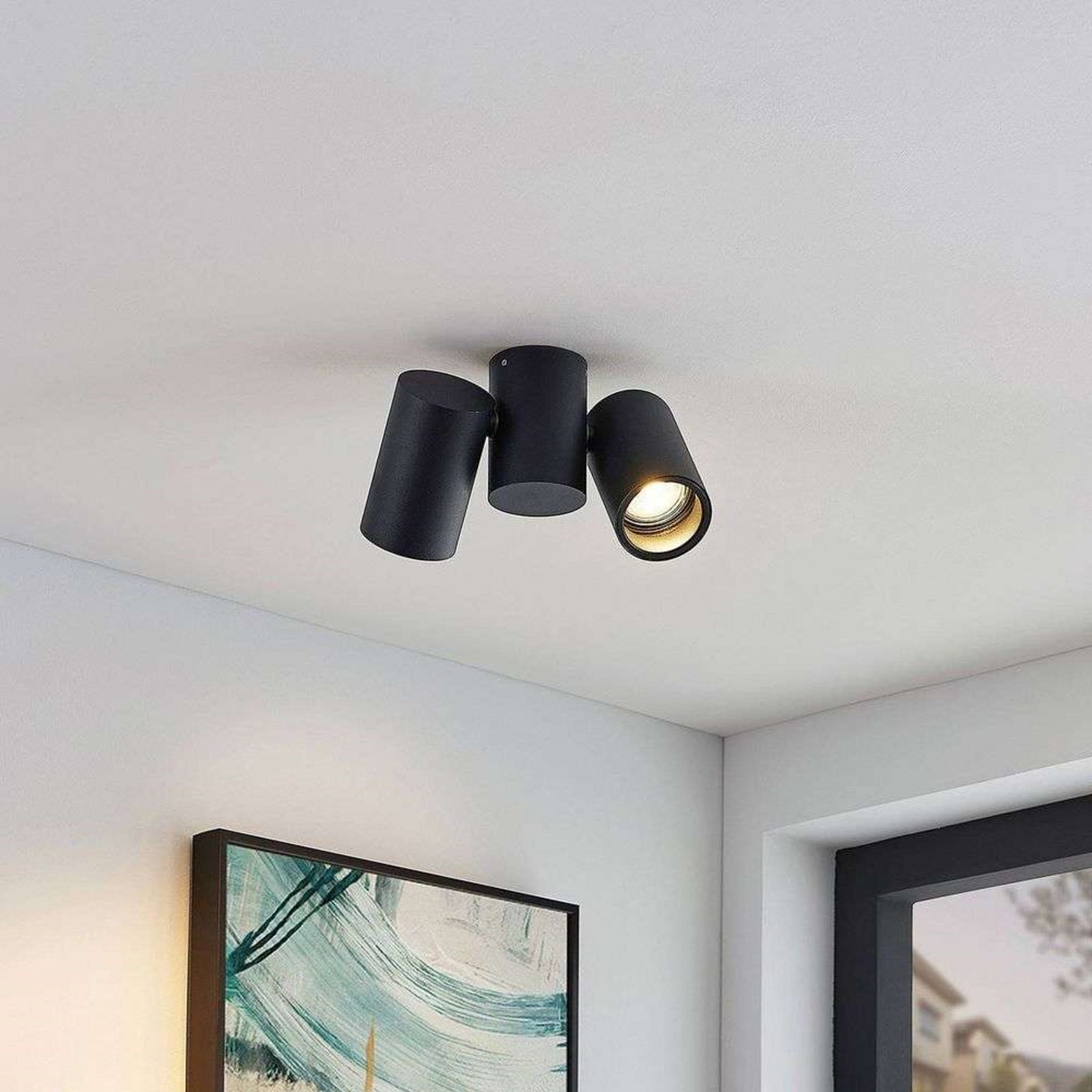 Gesina 2 Plafond Black - Arcchio