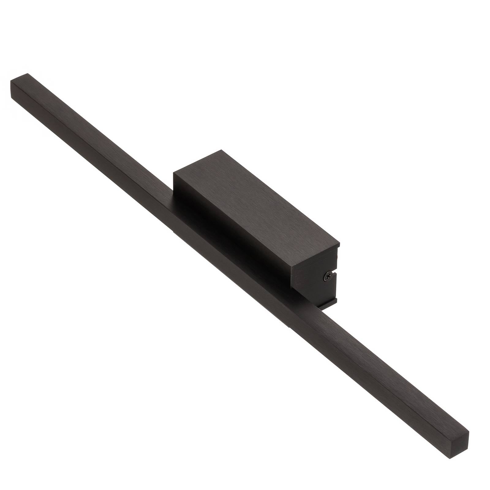 Quitani LED-Wandlampe Tolu, schwarz, Breite 45 cm