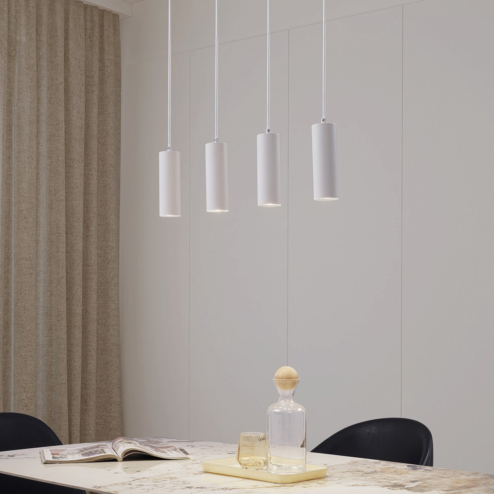 Joffrey 4 Závěsná Lampa White - Lindby