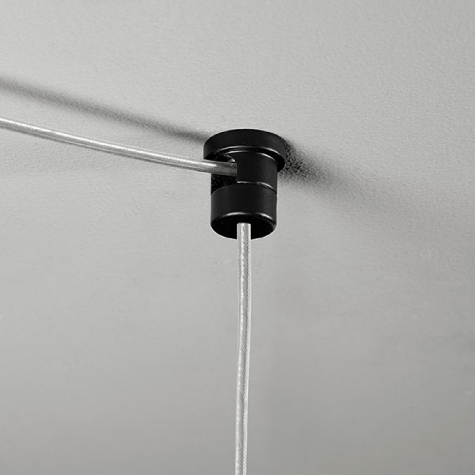 In black - Area LED hanging light