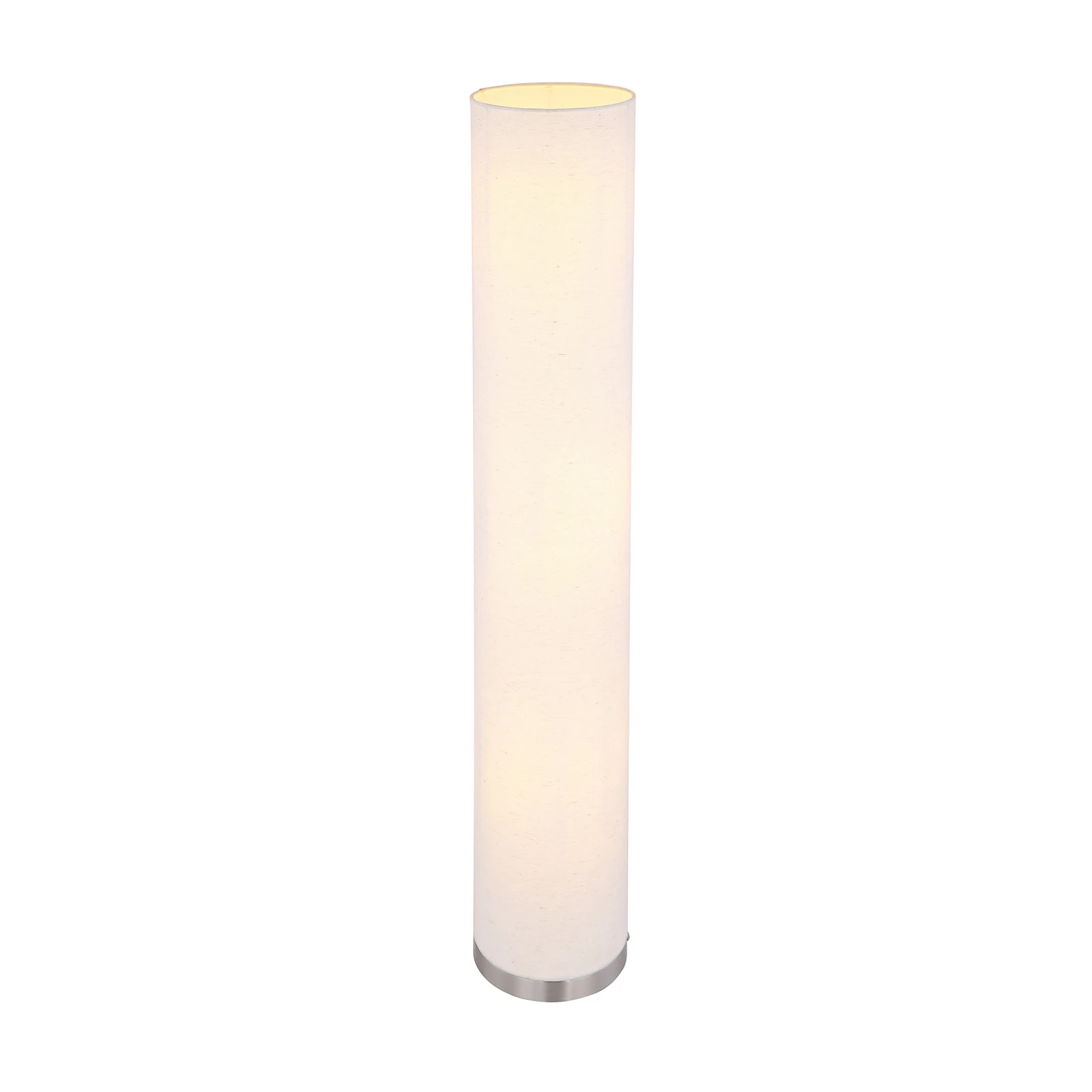 Podna lampa Ava, tekstilno sjenilo boje pijeska