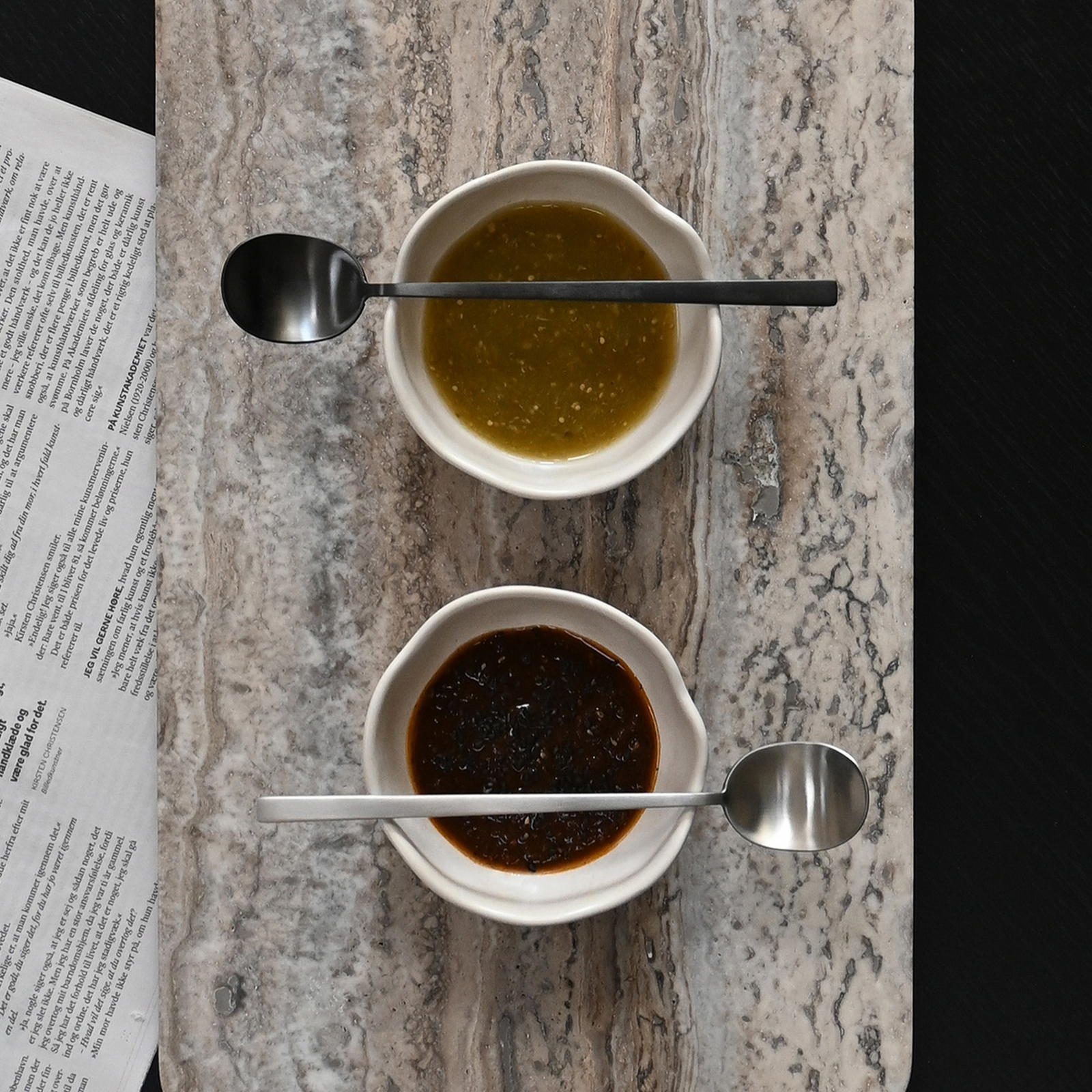 Miska Native, wysokość 5 cm, zestaw 2 sztuki, biała – 101 Copenhagen