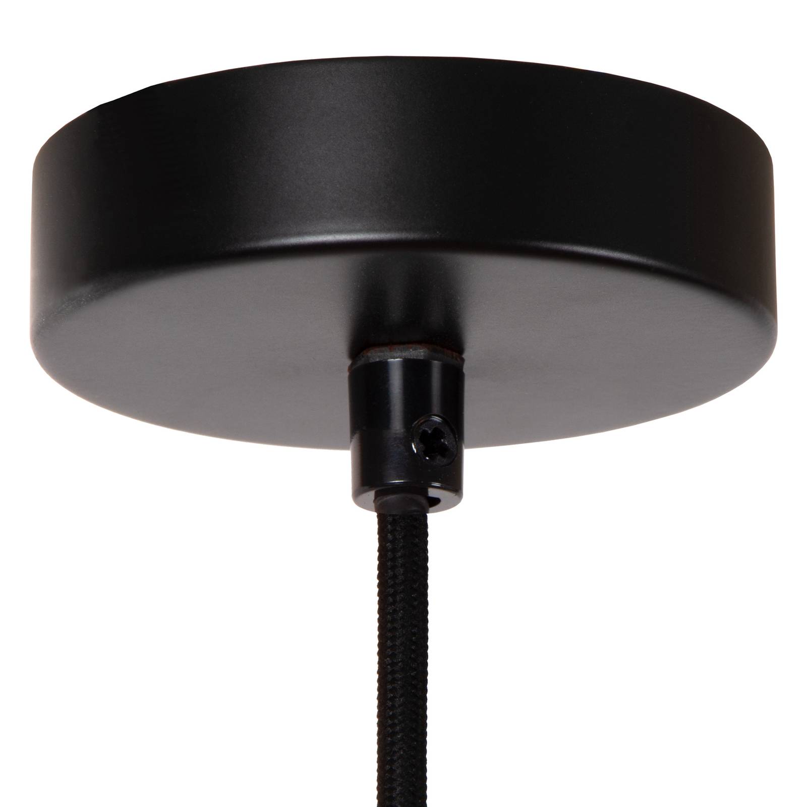 Lampa wisząca Medine, opal, Ø 25 cm, szkło, 1-punktowa