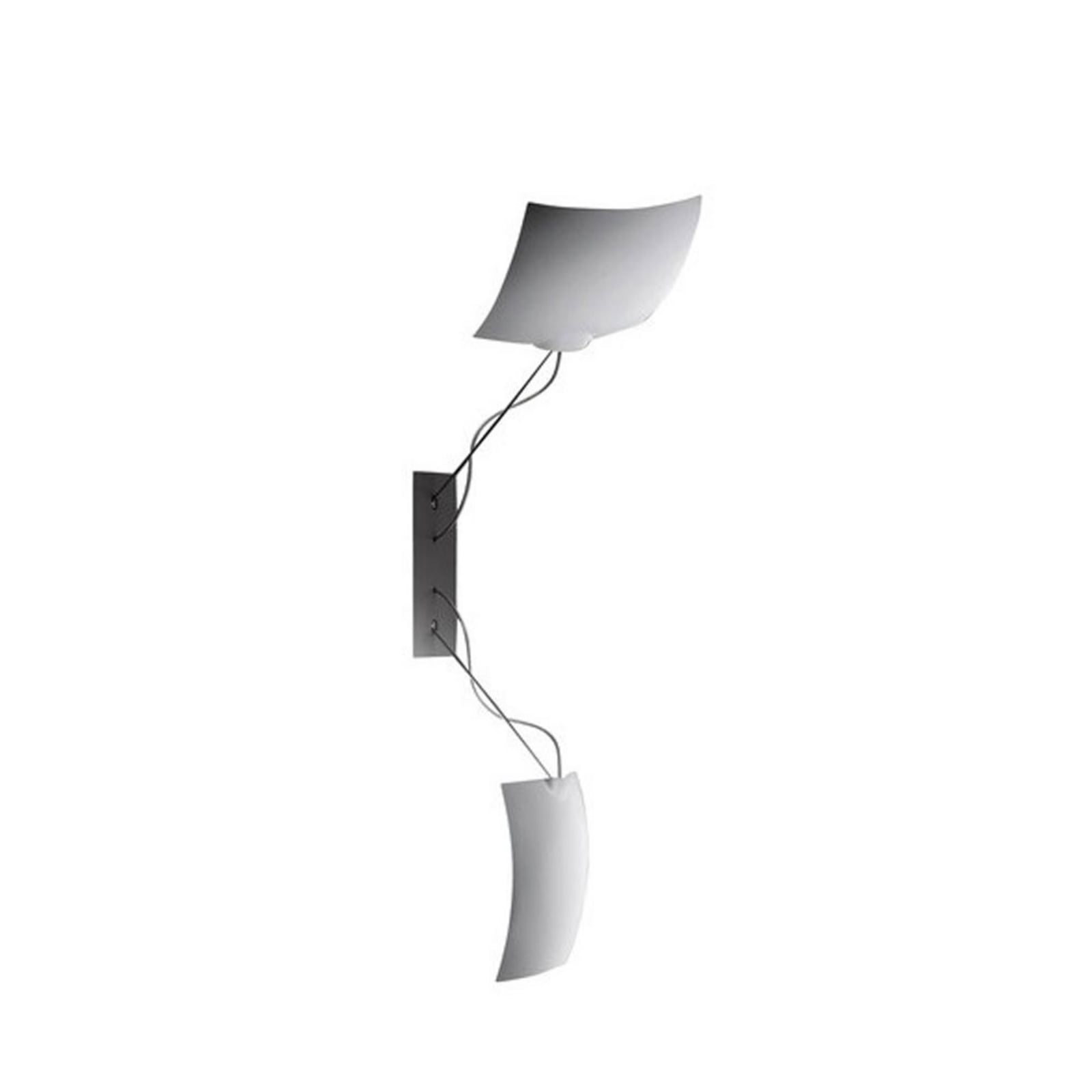 Ingo Maurer 2x18x18 LED ceiling light, 2-bulb