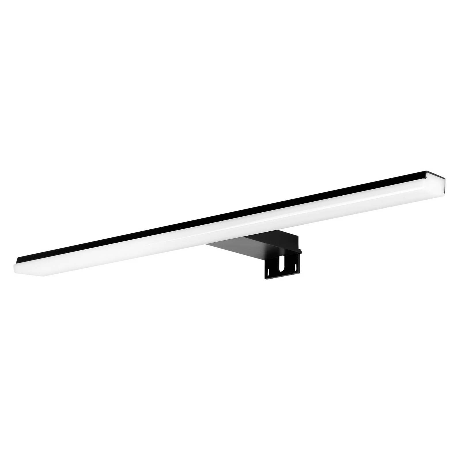 LED-Spiegelleuchte Pandora, schwarz matt , 30,8 cm
