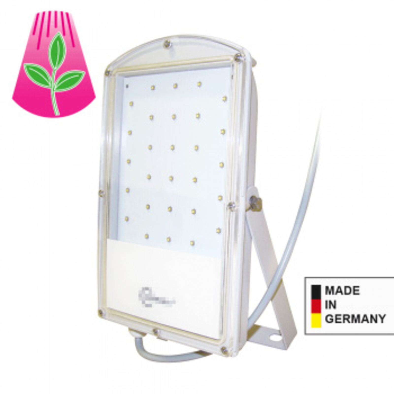 BIOleDEX Astir LED plant light, Polycarbonate, energy efficiency: A+, W: 13.5 cm, H: 24.5 cm