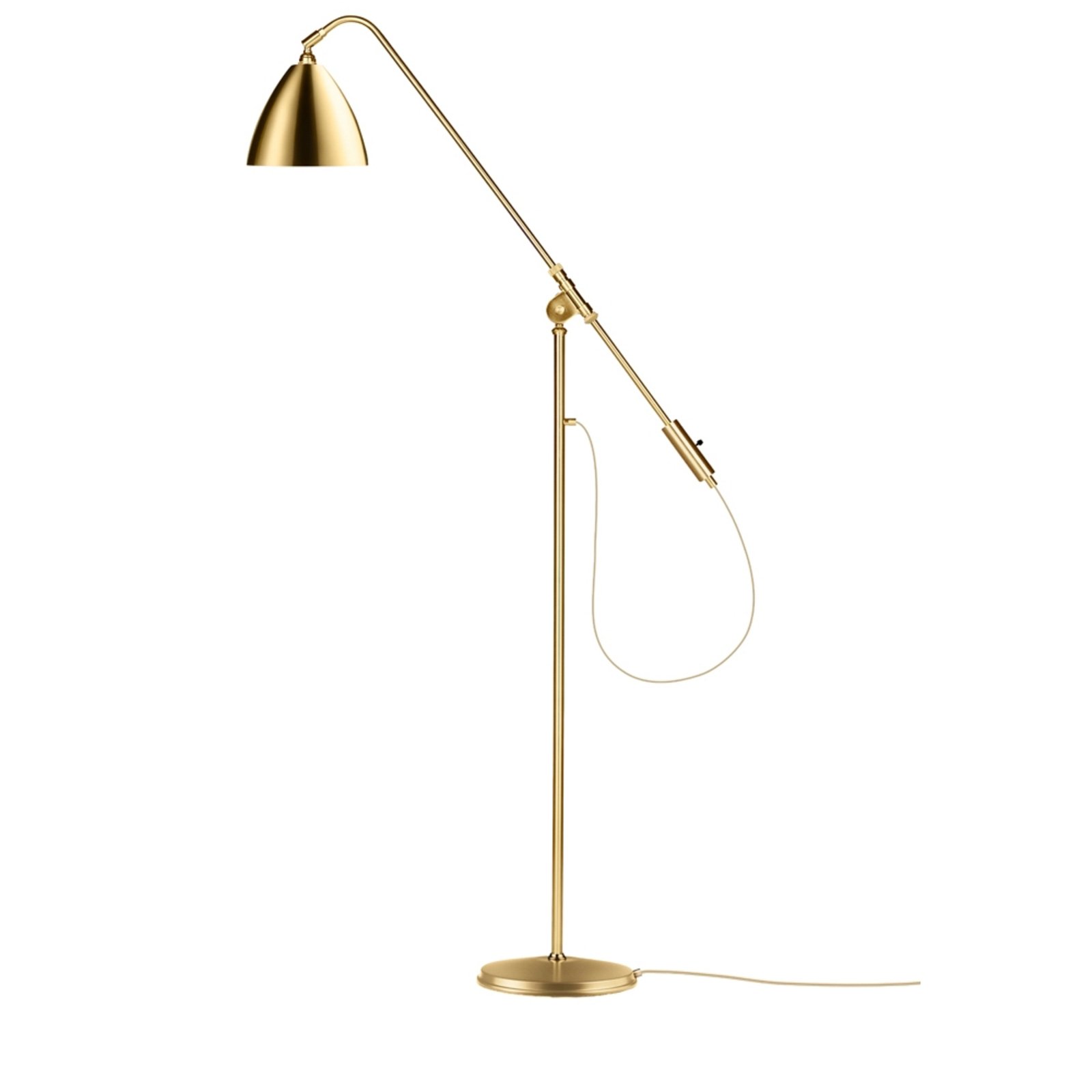 Bestlite BL4 Stojací Lampa ø21 Brass/Brass - GUBI