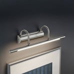 Applique murale LED Lorena, nickel mat