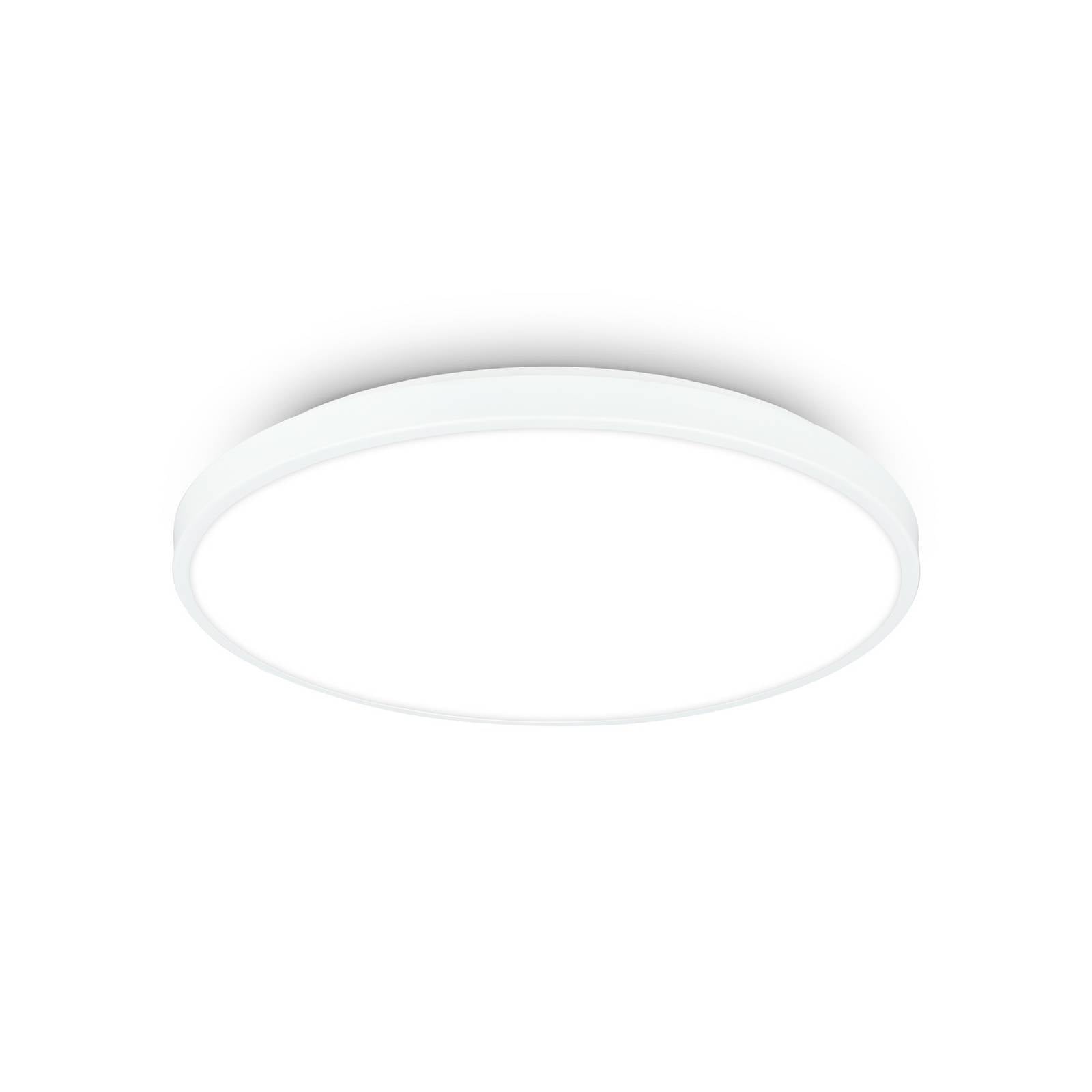 Briloner Plafonnier LED Kaida, blanc, Ø 38 cm, classe d'efficacité énergétique A, 4 000 K