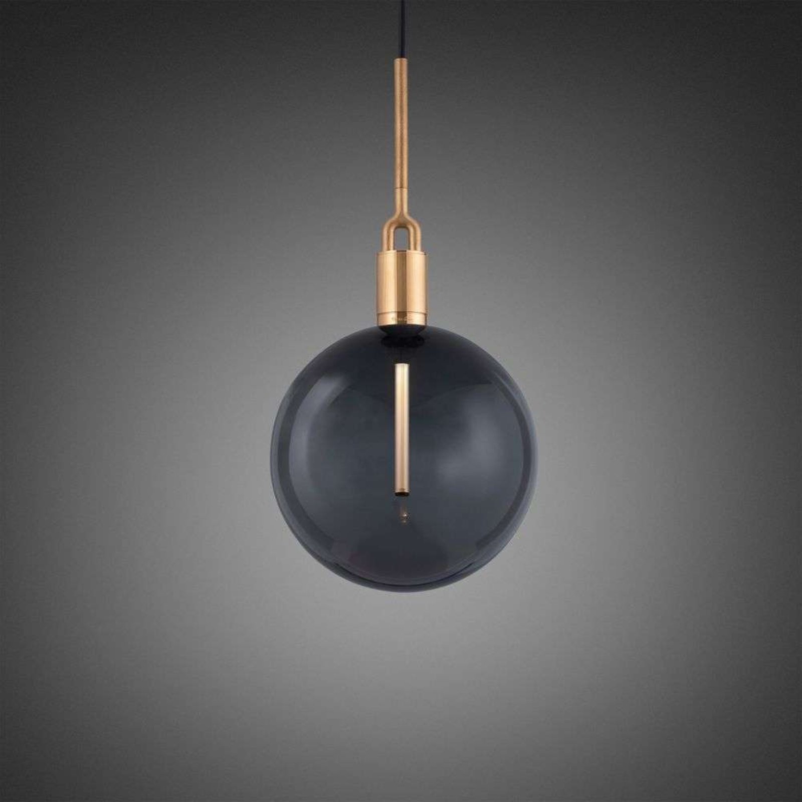 Forked Globe Lustră Pendul Dim. Large Smoked/Brass - Buster+Punch