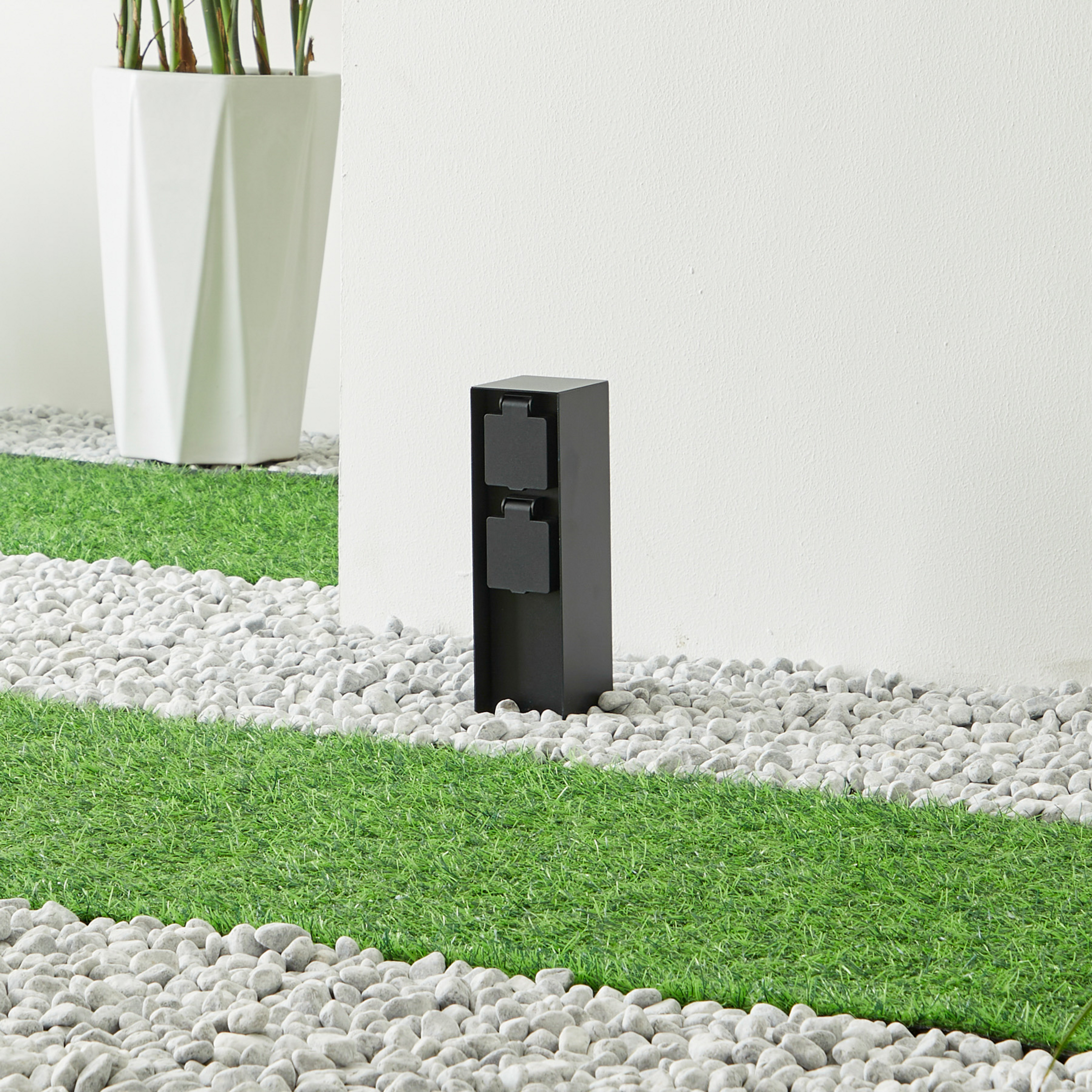 Prios Foranda ενεργειακό προφίλ, 2 πρίζες μαύρο