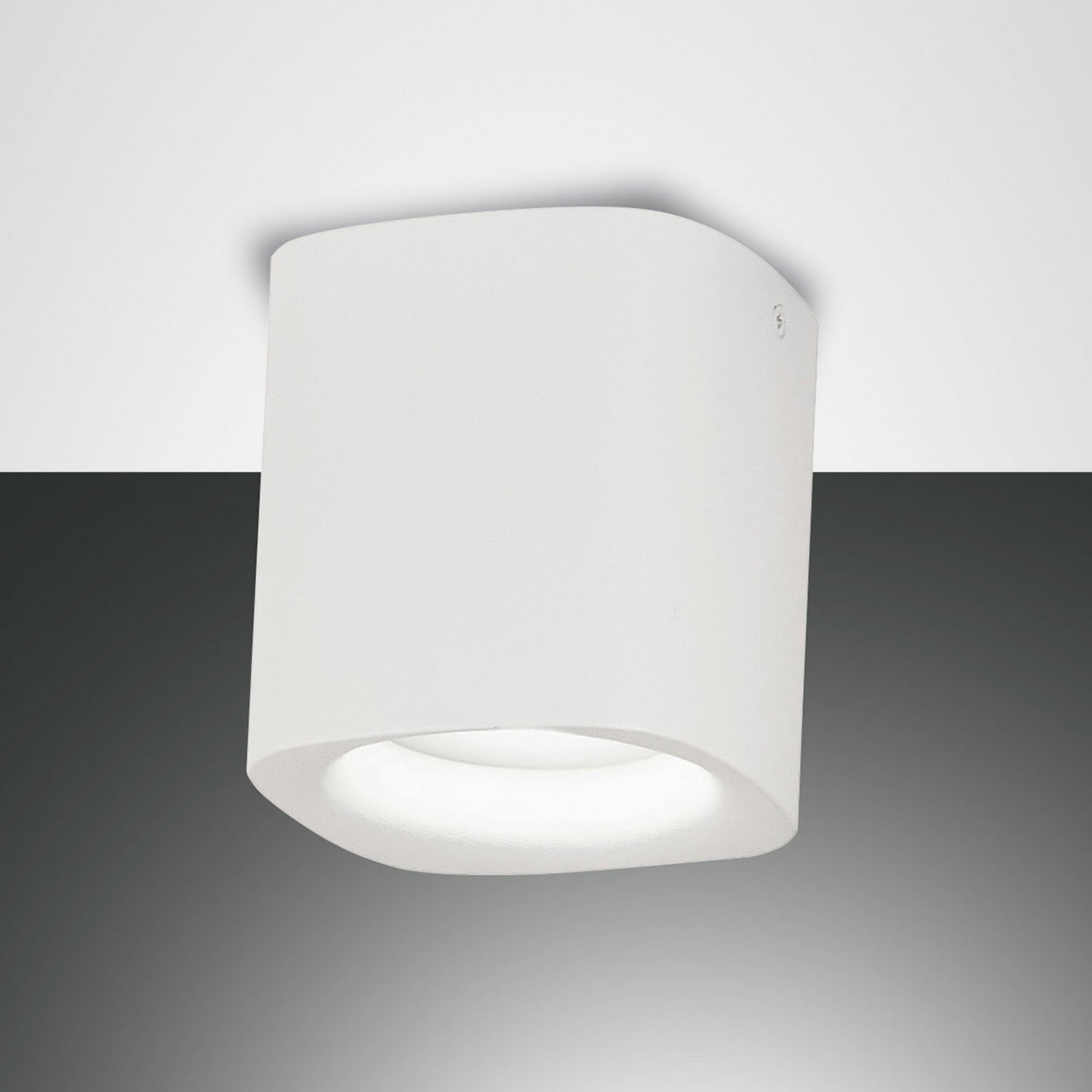 Plafonieră Smooth 1 bec alb IP44