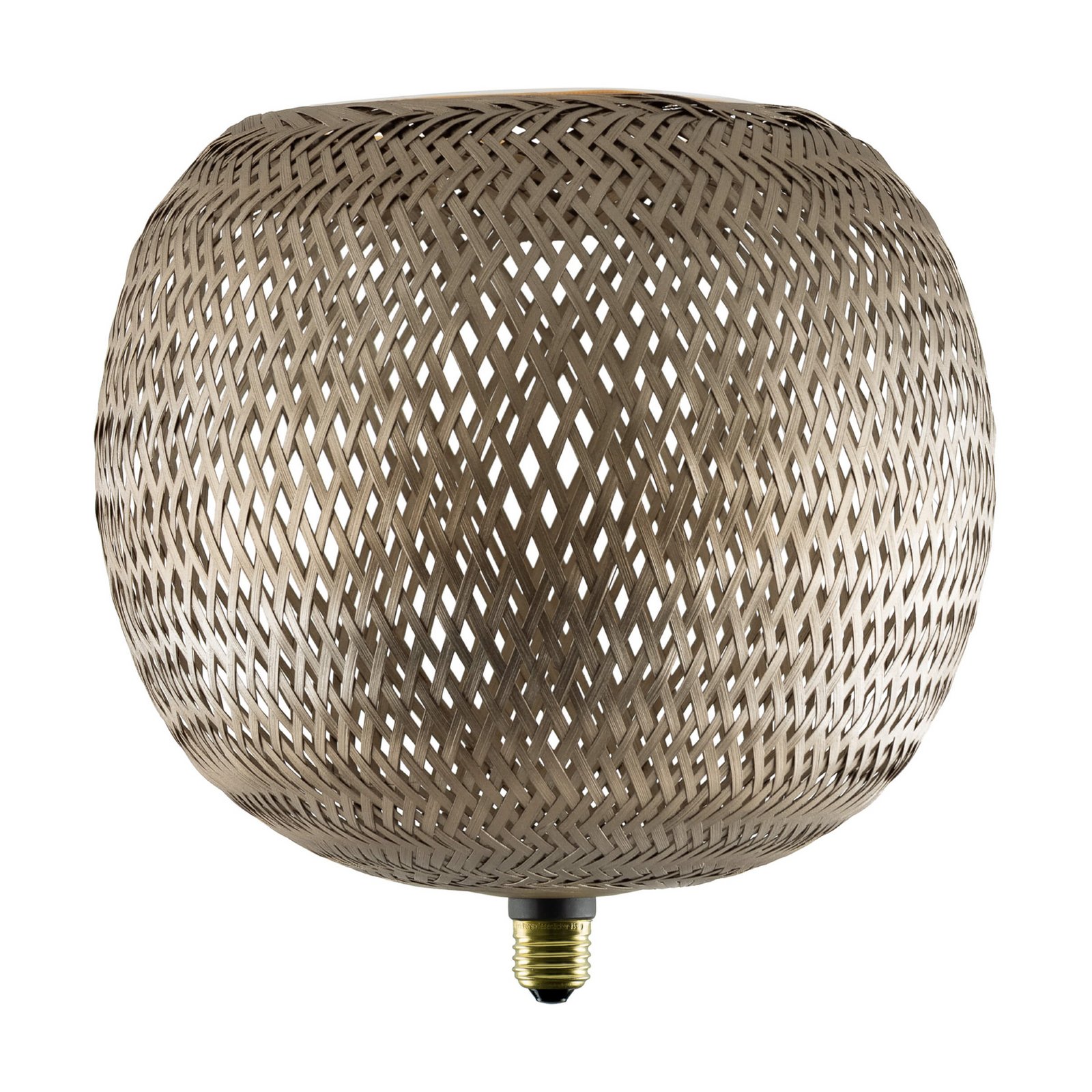 Segula LED Floating Bambus bronza G300 E27 5W 2200 K dim.