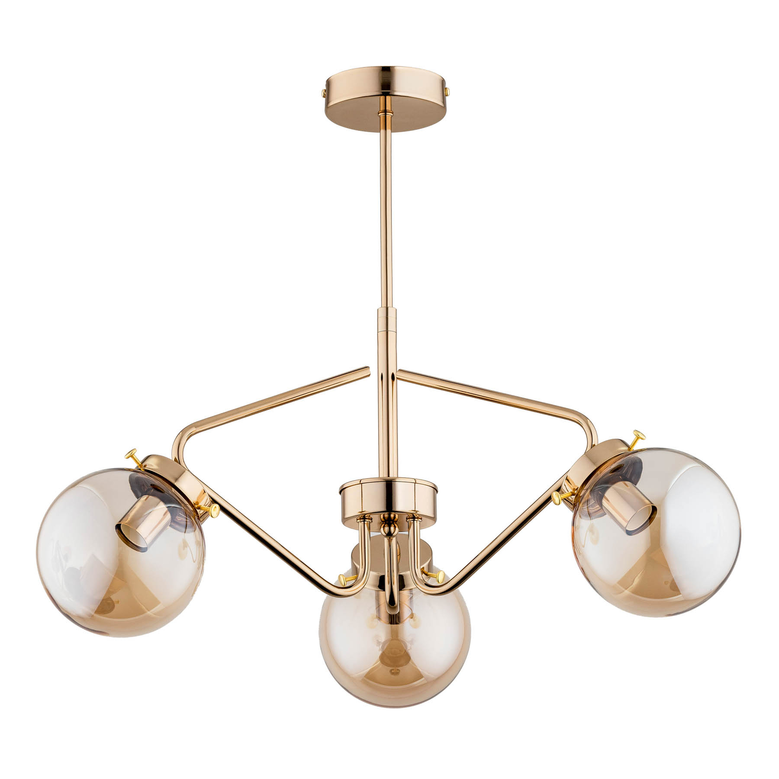 Lampa sufitowa Barbek, 3-punktowa