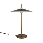 LED-Tischlampe Amalo platinfarben, Höhe 46 cm, Metall, CCT
