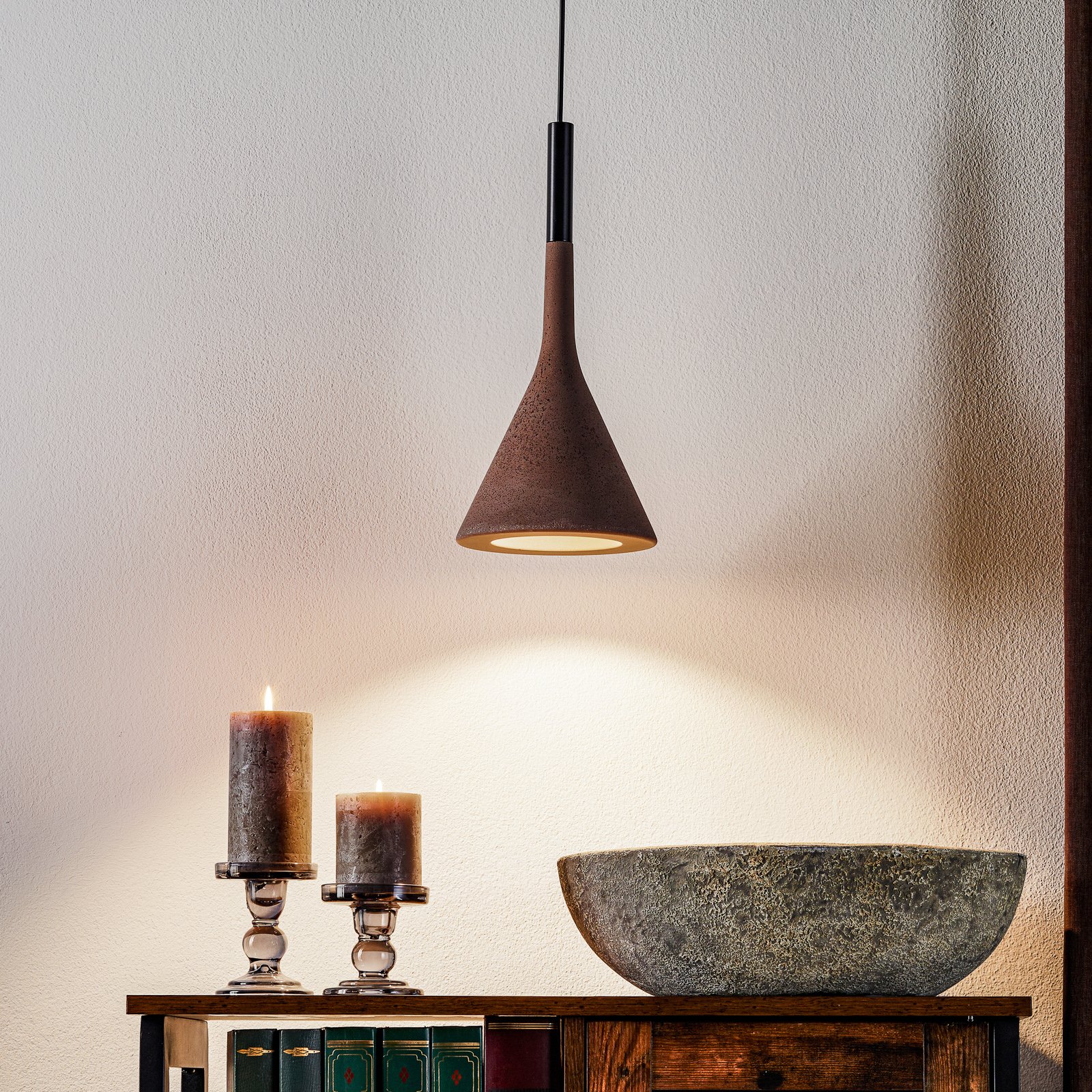 Aplomb Pendant GU10 Brown - Foscarini