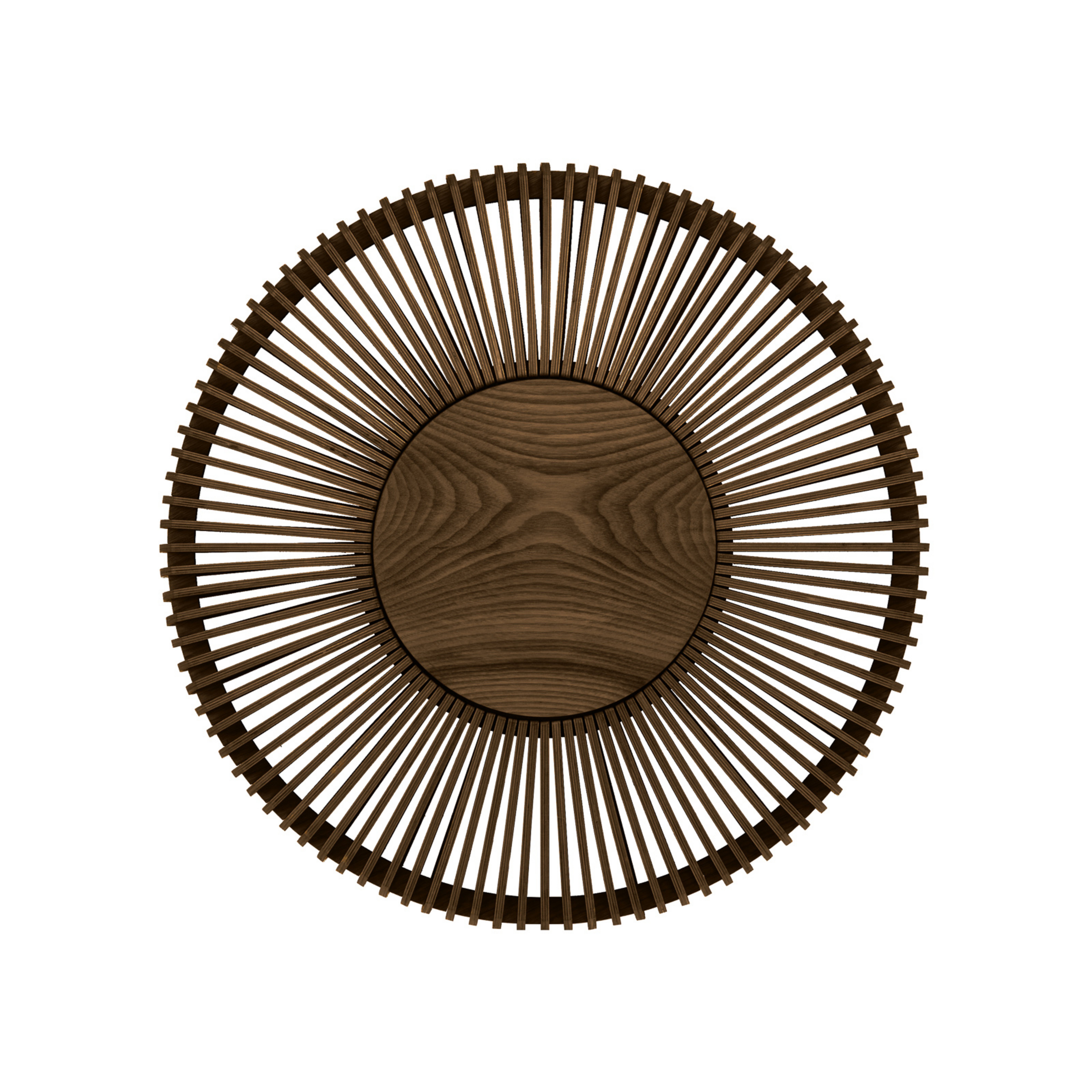 Clava Up Wood Wall-/Ceiling Lamp Large Dark Oak - UMAGE