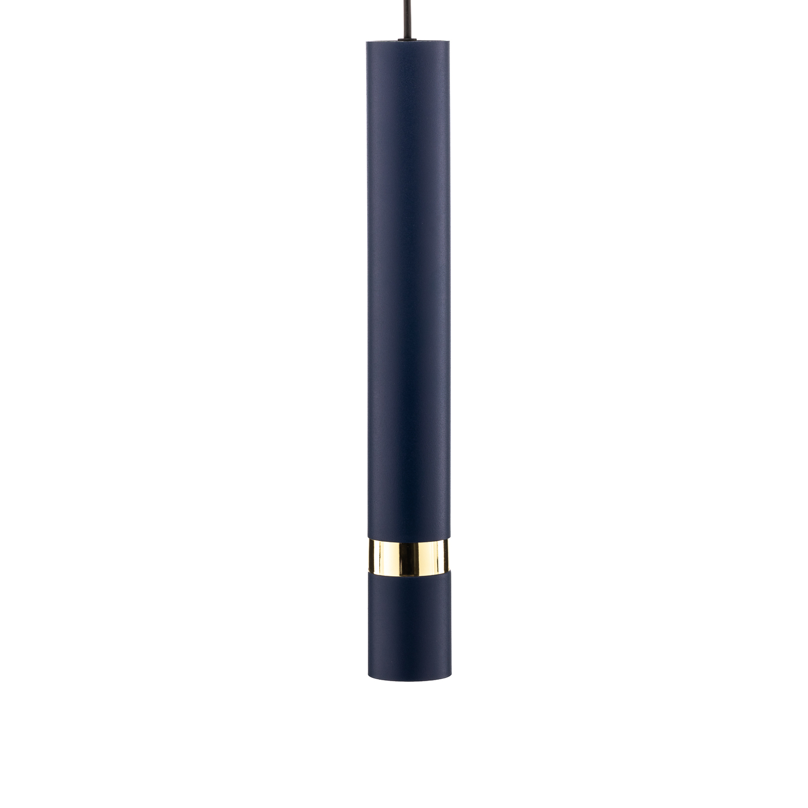 Hanglamp Joker, 1-lamp, blauw-goud