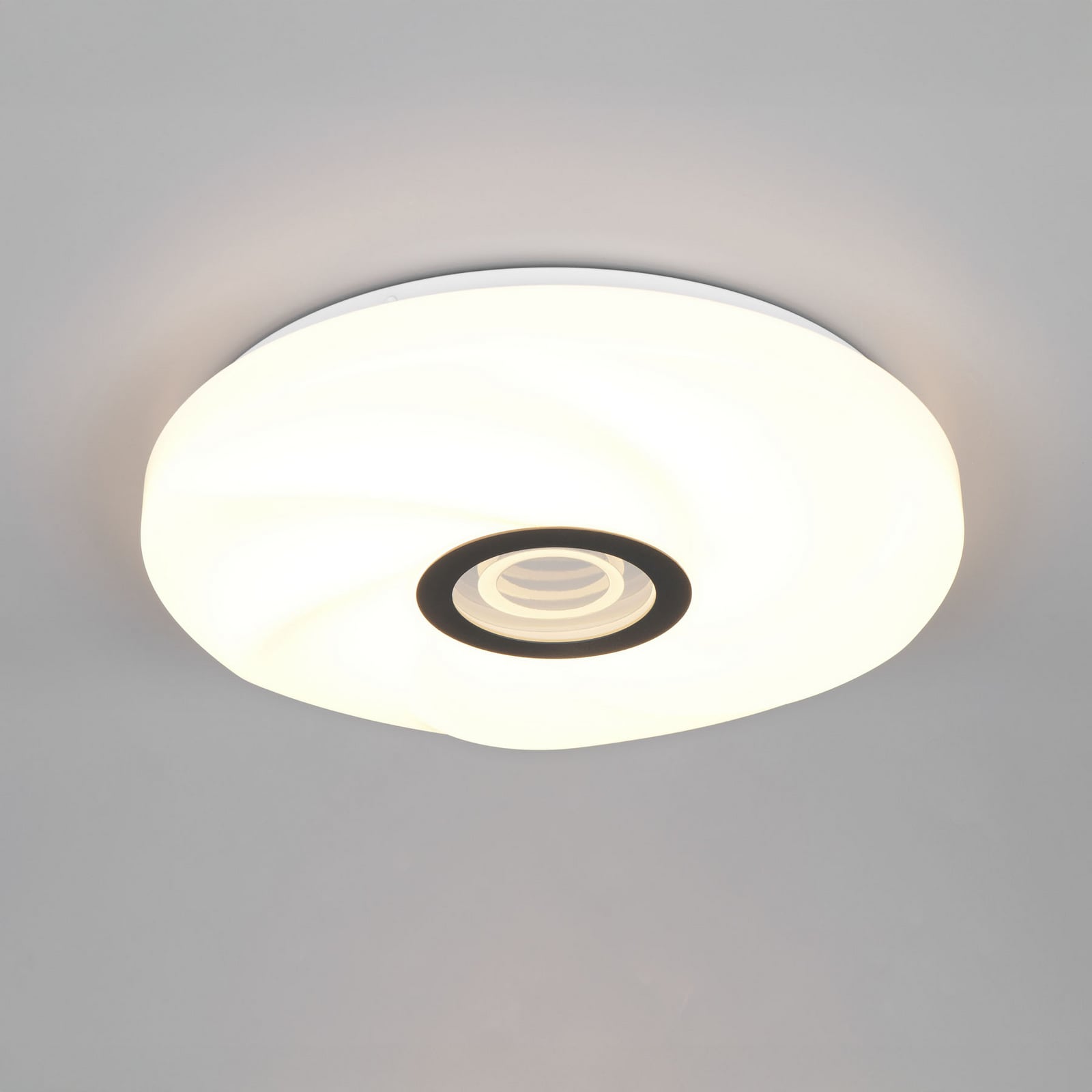 Plafonnier LED Sano, blanc, Ø 39 cm, CCT, télécommande