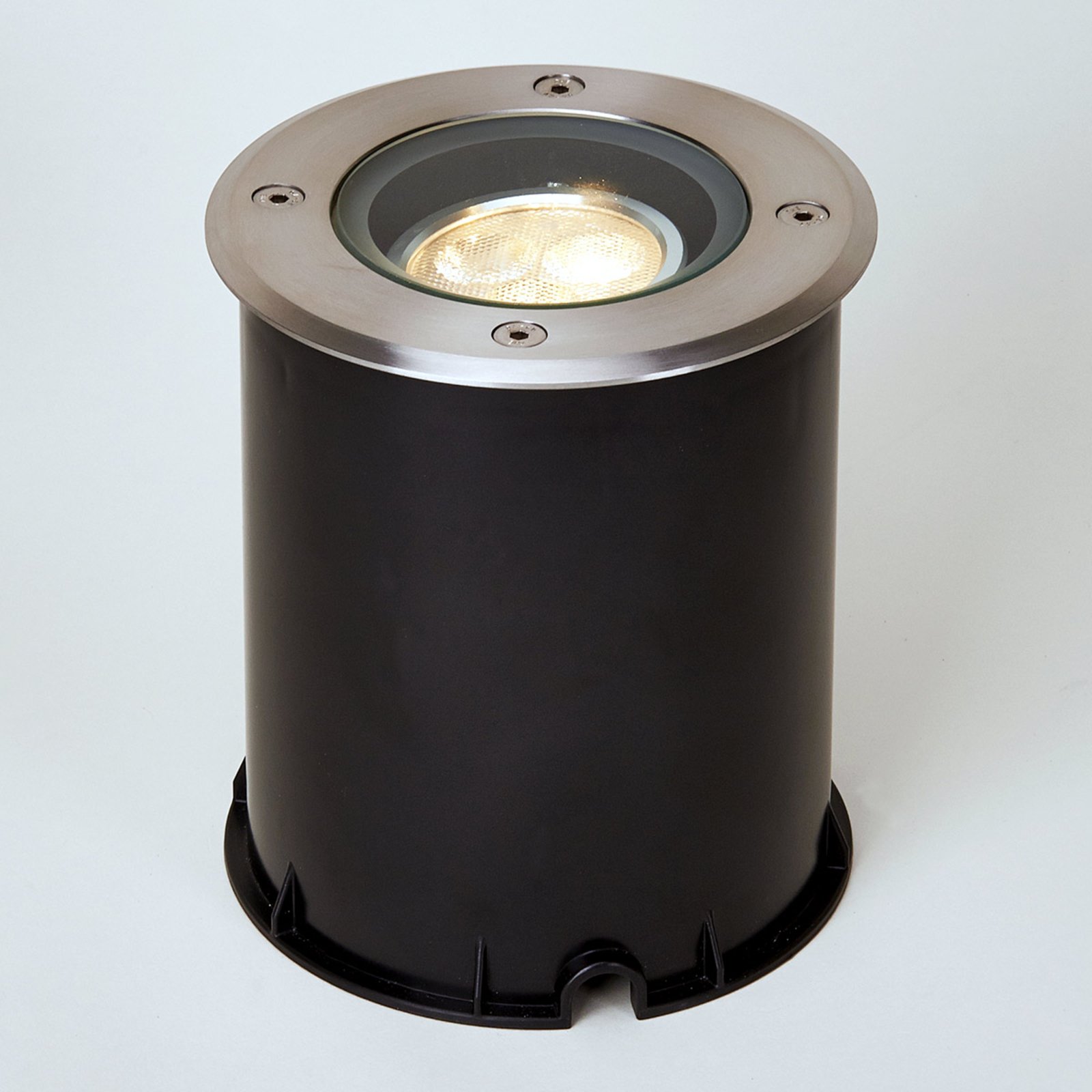 LED-Bodeneinbauleuchte schwenkbar, IP67, rund