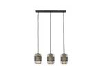 Eudoria 3 Lustră Pendul Black/Gold - Lindby