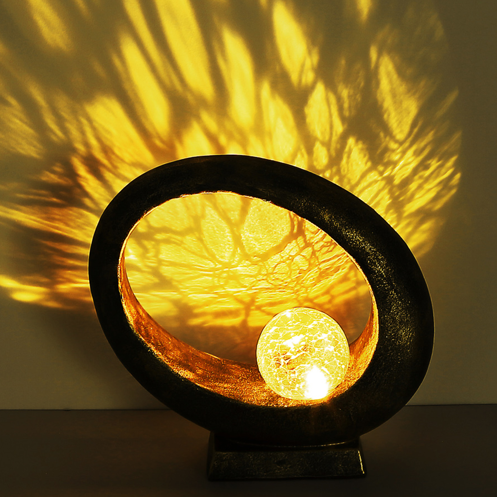 Lampa solarna 36526 oświetlenie dekoracyjne złota