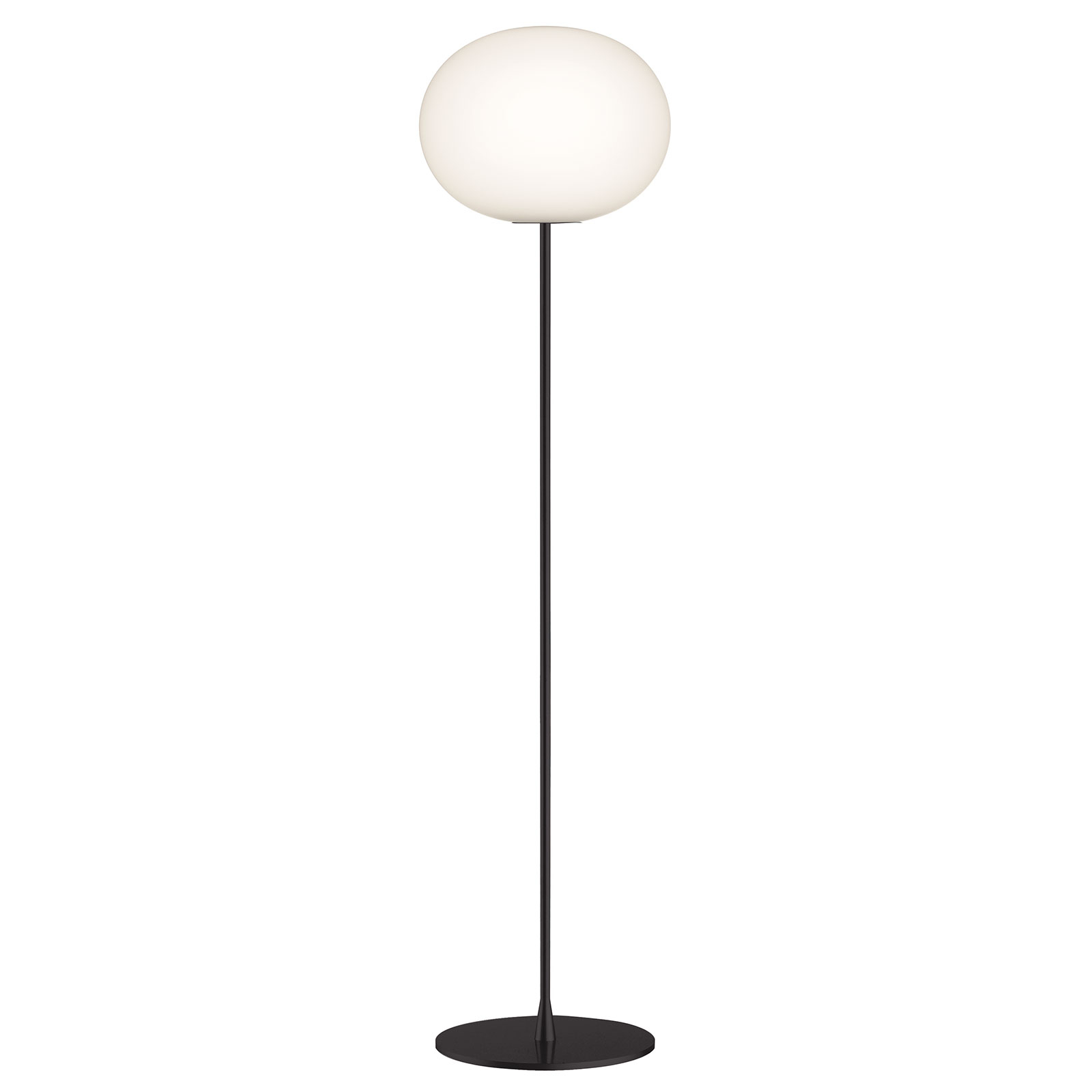 FLOS Glo-Ball F3 lampadaire, noir