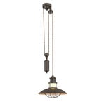 Louisanne Adjustable Pendel Brown - Lindby