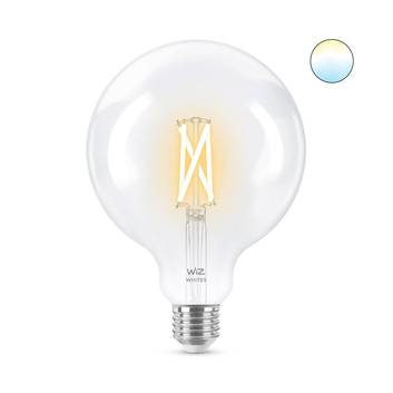 WiZ G125 LED-Lampe E27 6,7W Globe klar CCT