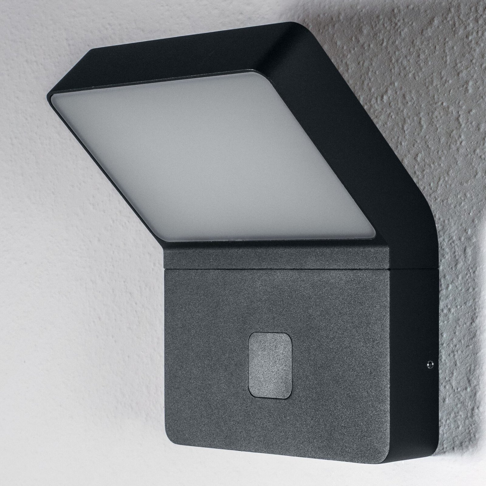 Applique murale extérieure à capteur LED OSRAM ENDURA STYLE WIDE gris foncé