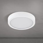 LED ceiling lamp Disc, white Ø 14 cm, CCT, metal/plastic