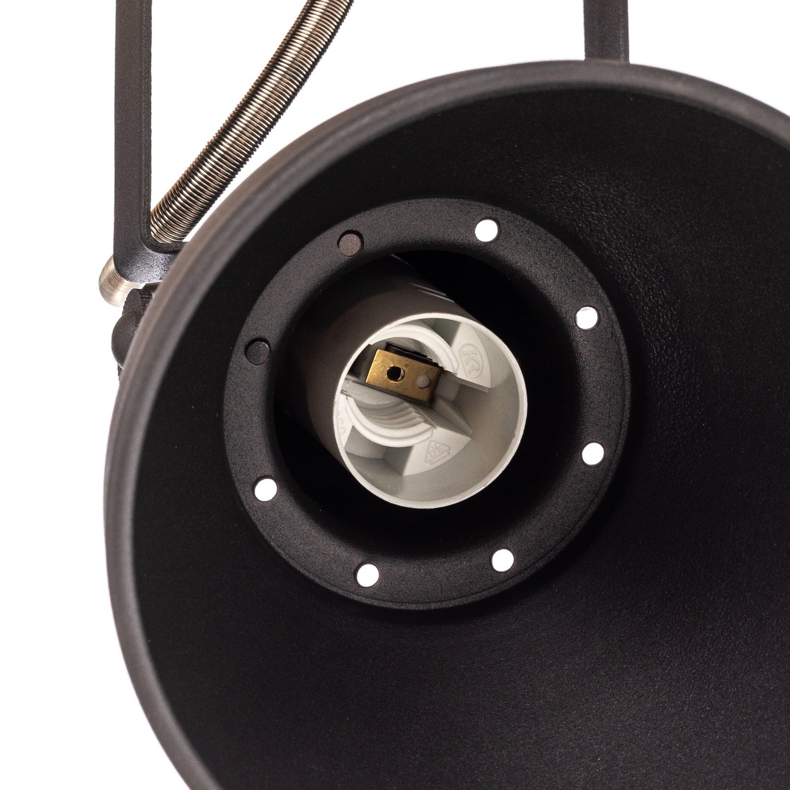 Aylis 3 Ceiling Lamp Black/Wood - Lindby