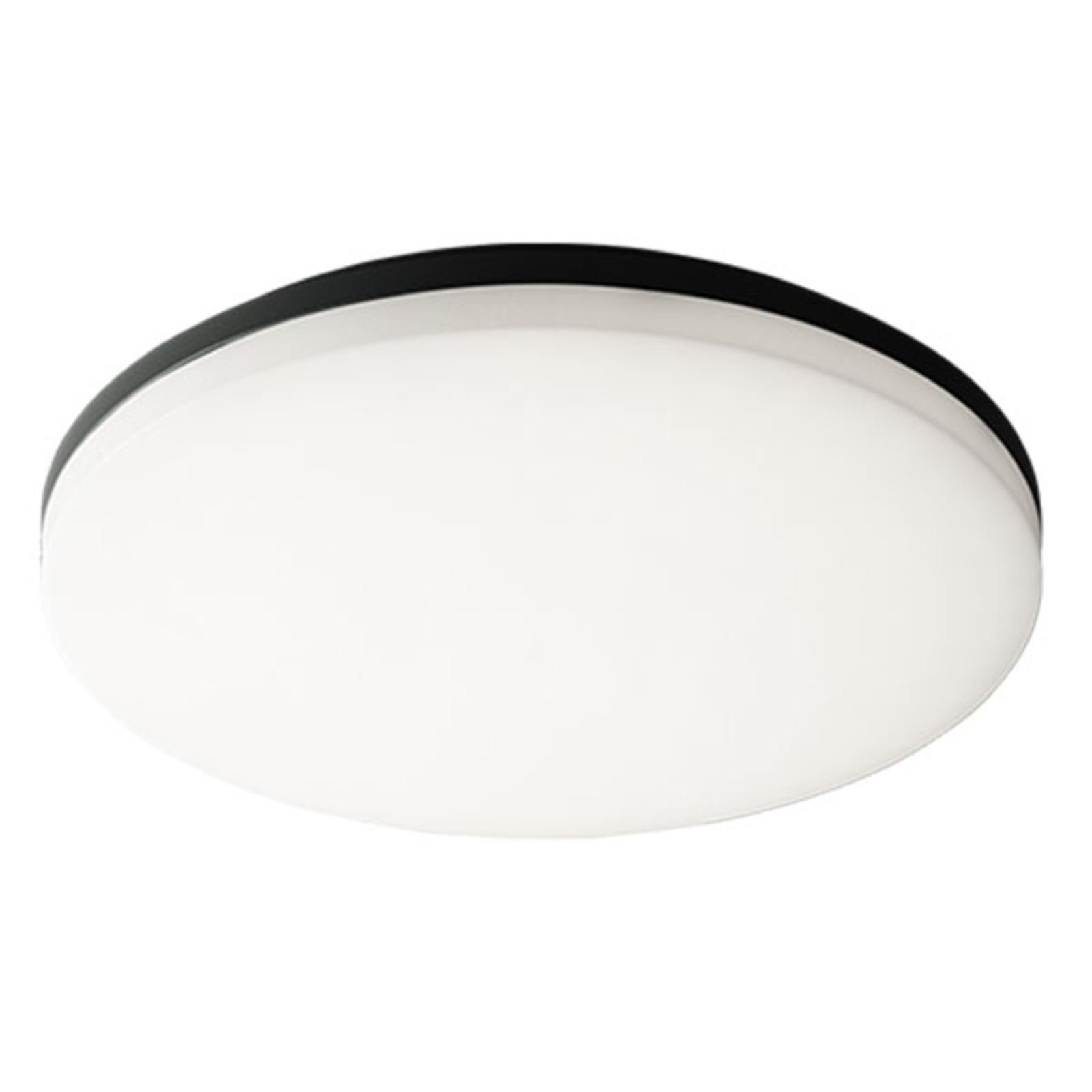 LED-Deckenleuchte A35-S, 4.000K, schwarz, Ø 55,5cm